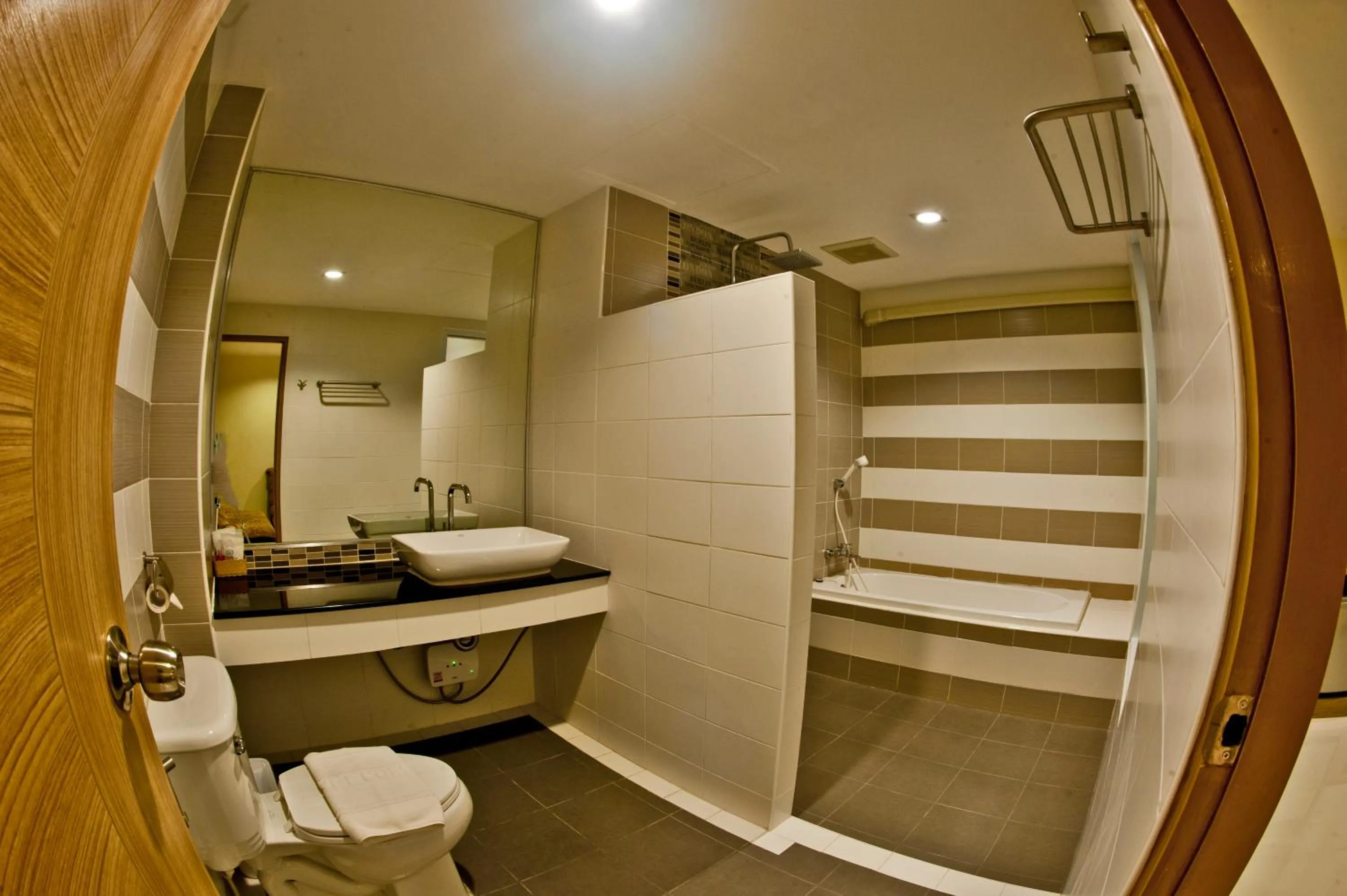 Bathroom in OMG Hotel