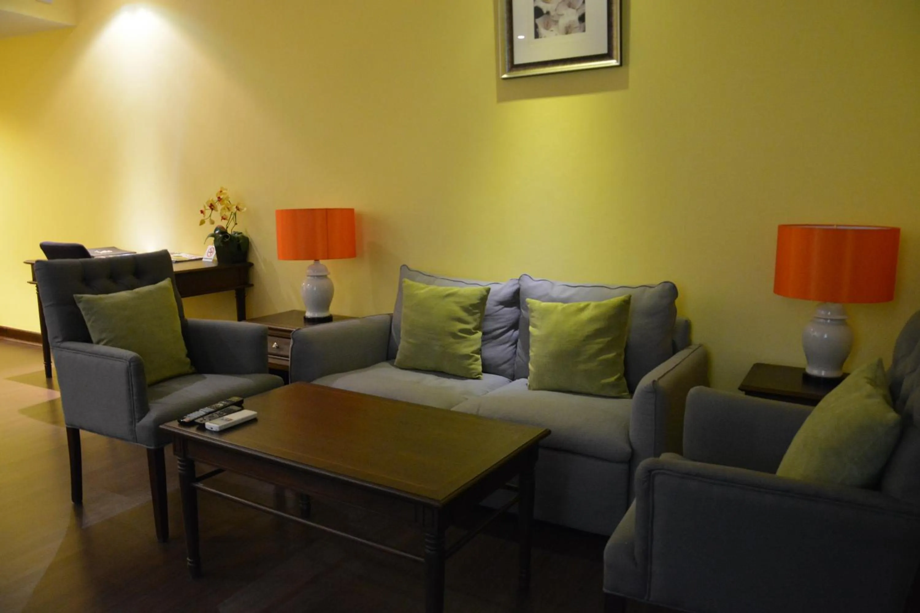 Living room in Sir James Resort