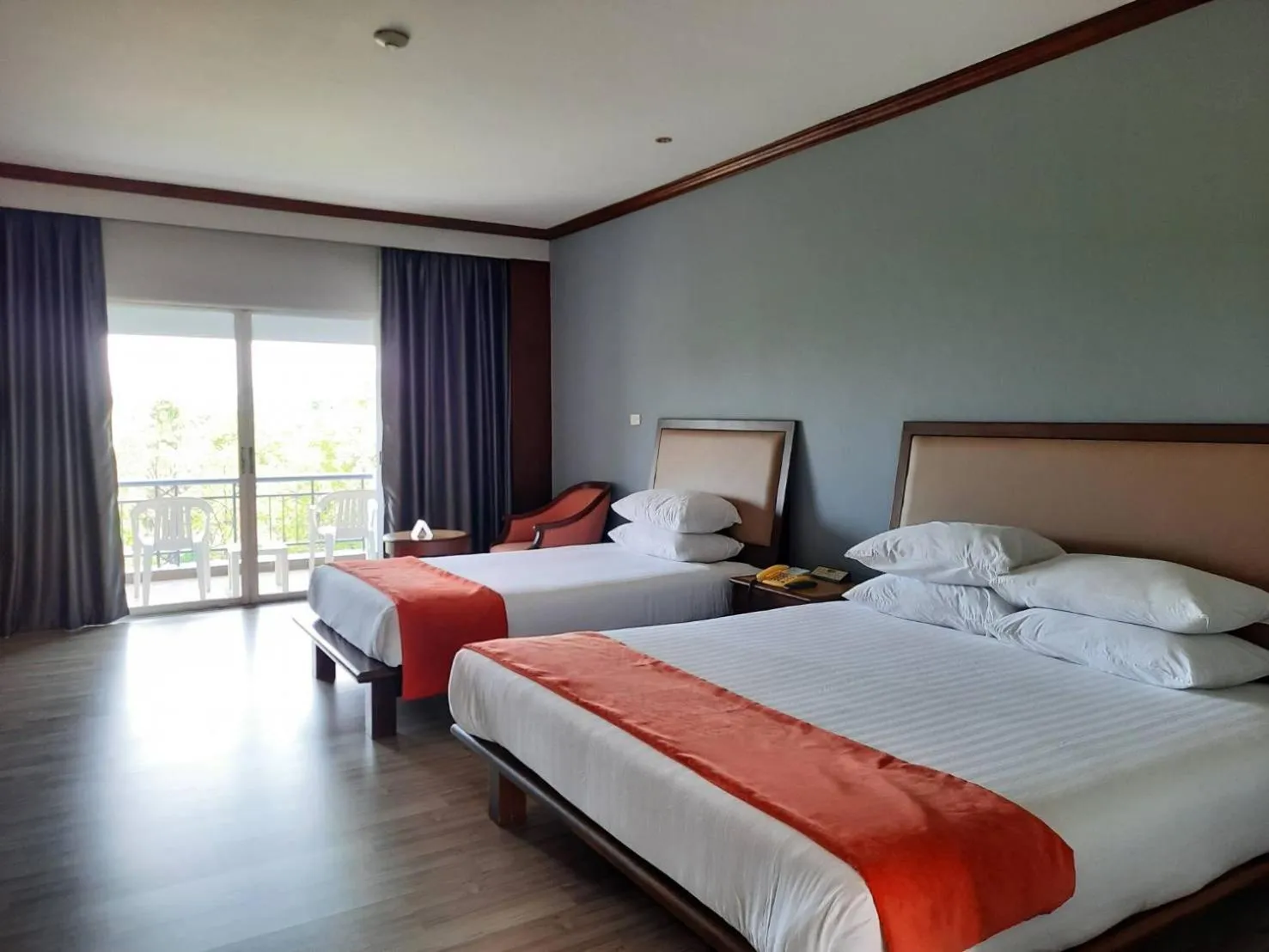 Bedroom in Sir James Resort