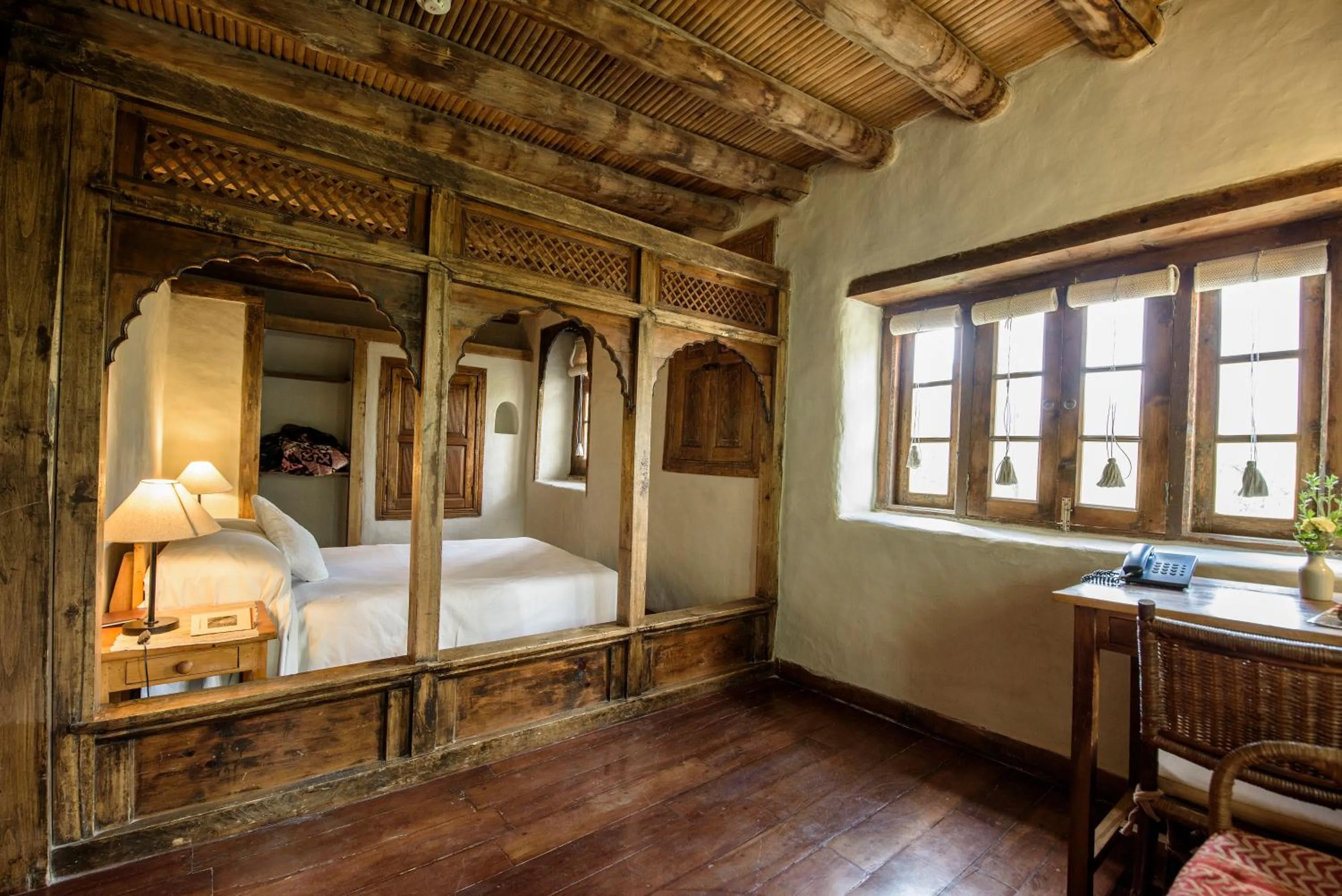 Bed in Serena Shigar Fort