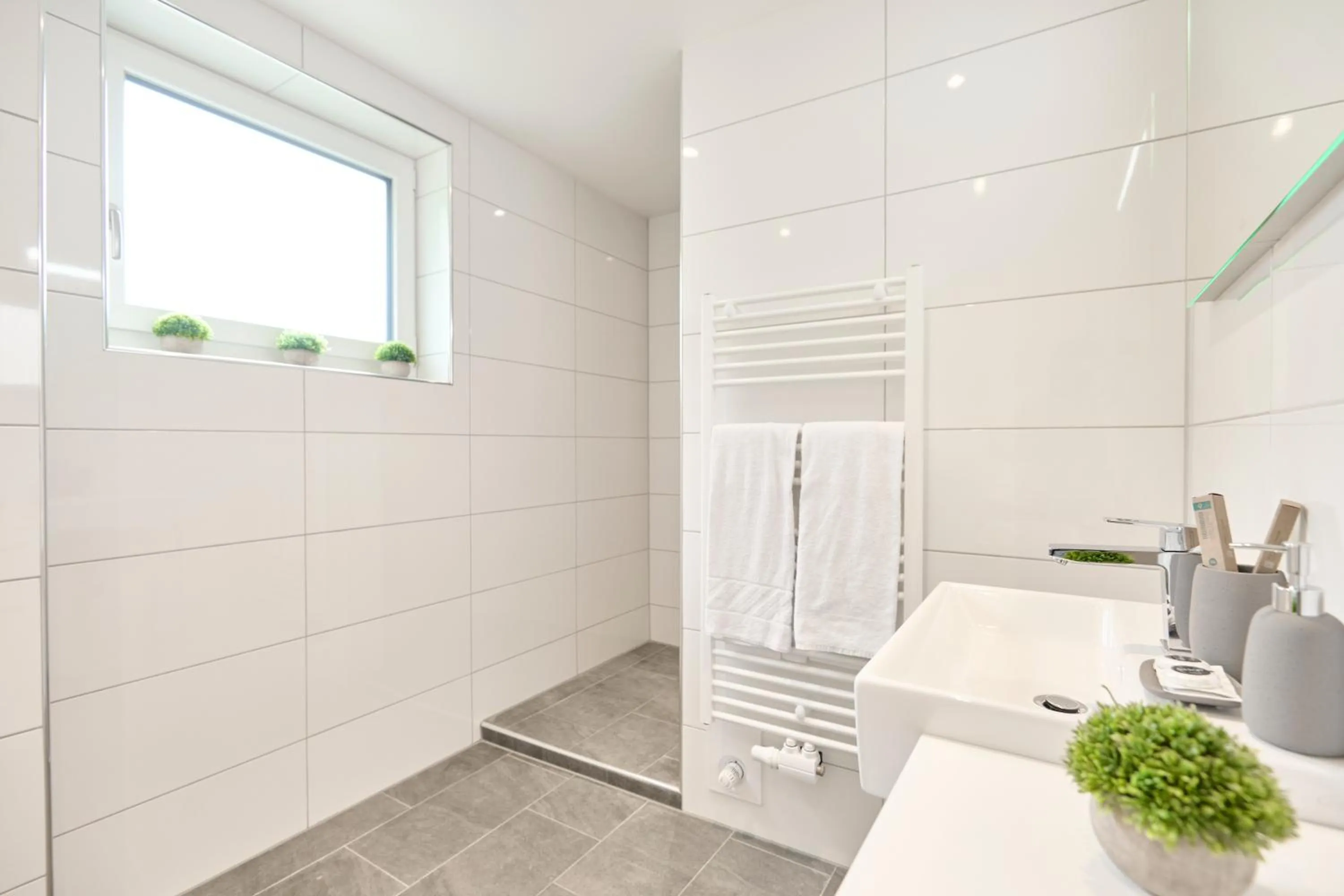 Bathroom in Pension - Ferienwohnungen Zollner