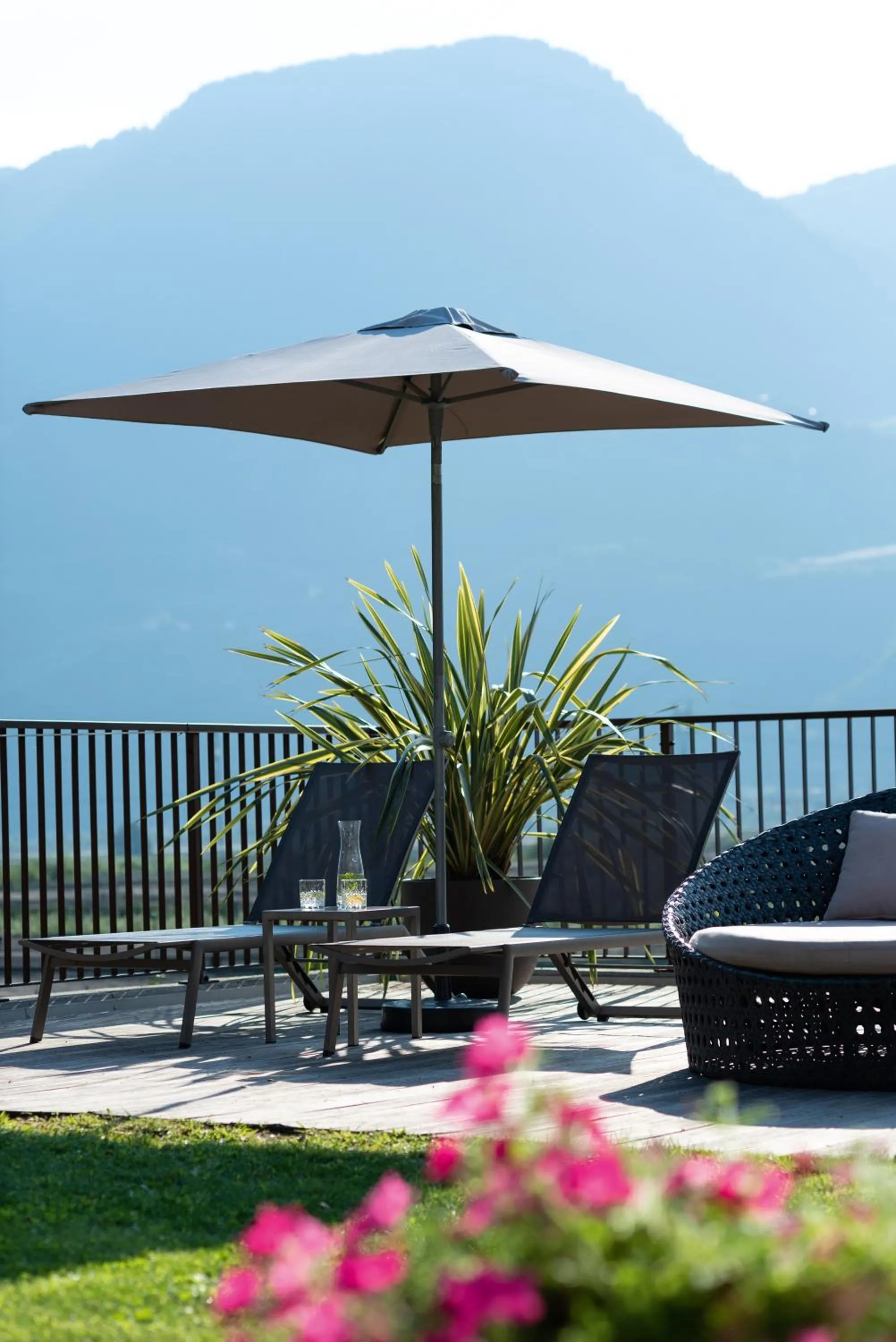 Balcony/Terrace in Hotel und Residence Johanneshof