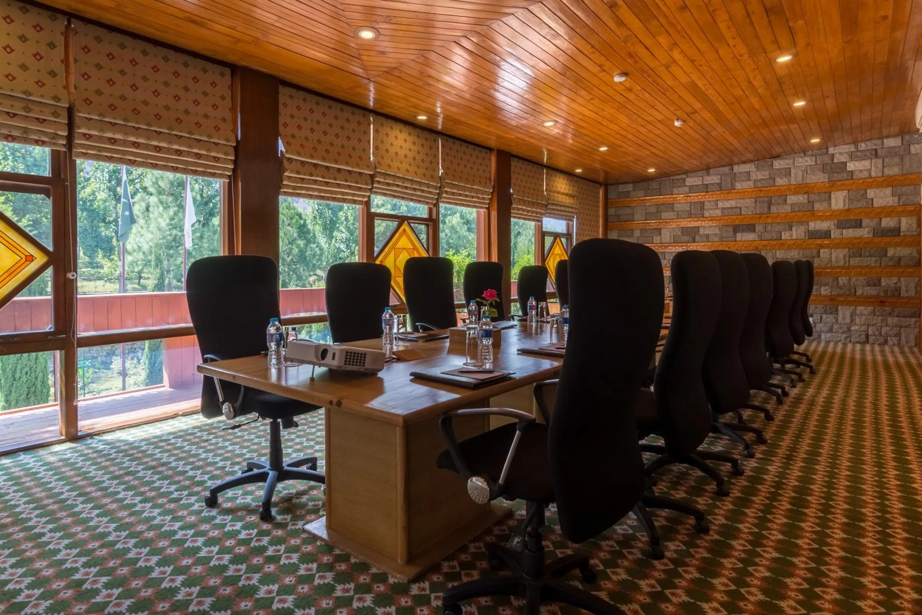 Meeting/conference room in Gilgit Serena Hotel