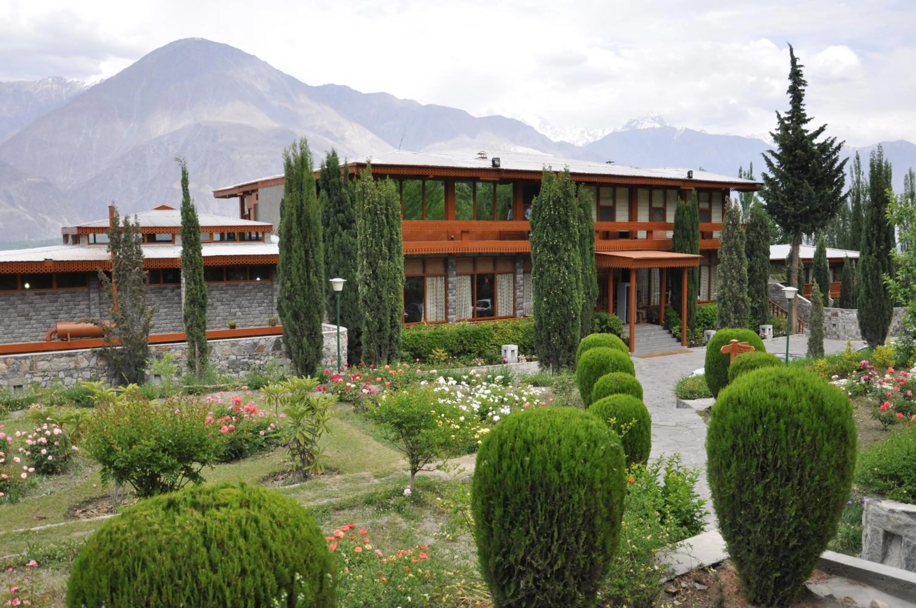 Property building in Gilgit Serena Hotel