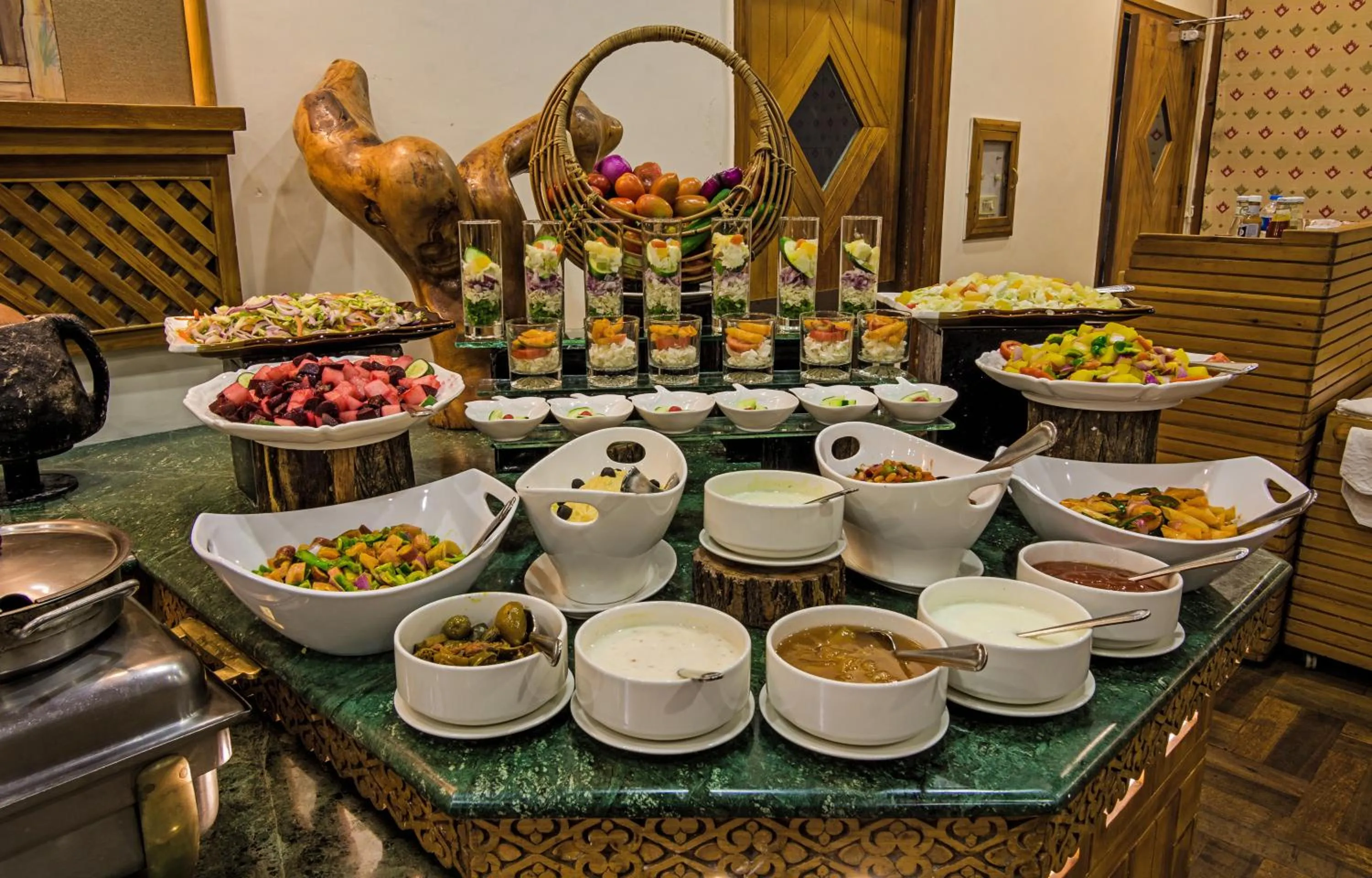 Food in Gilgit Serena Hotel