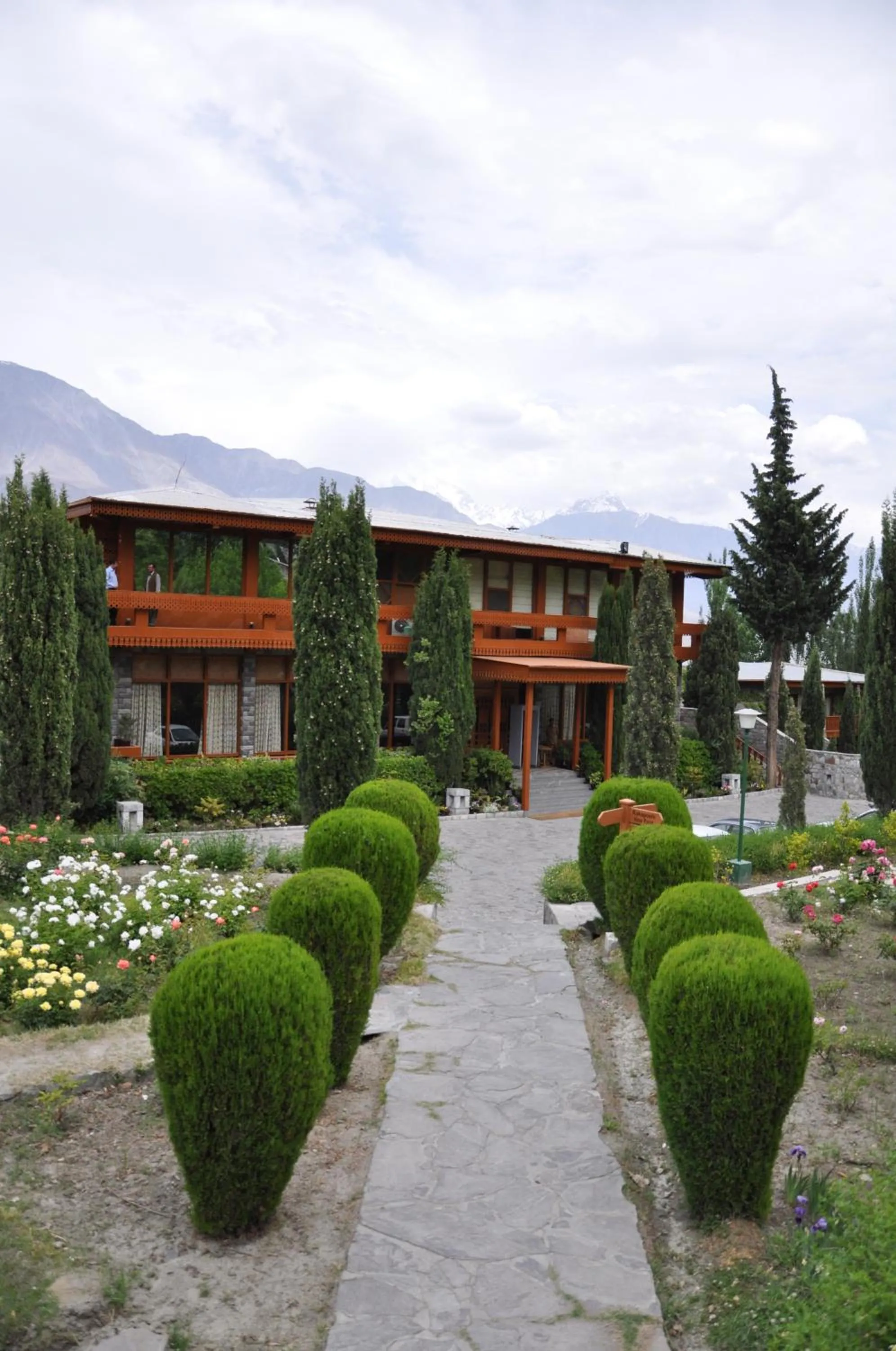 Facade/entrance in Gilgit Serena Hotel