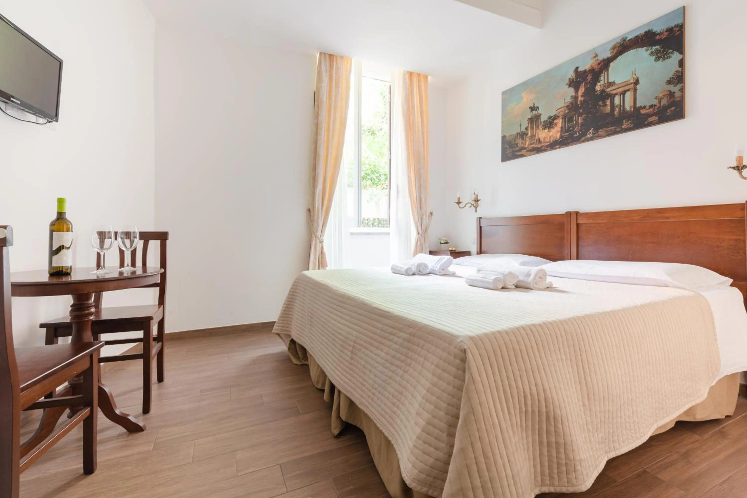 Bedroom, Bed in Casa in Monti