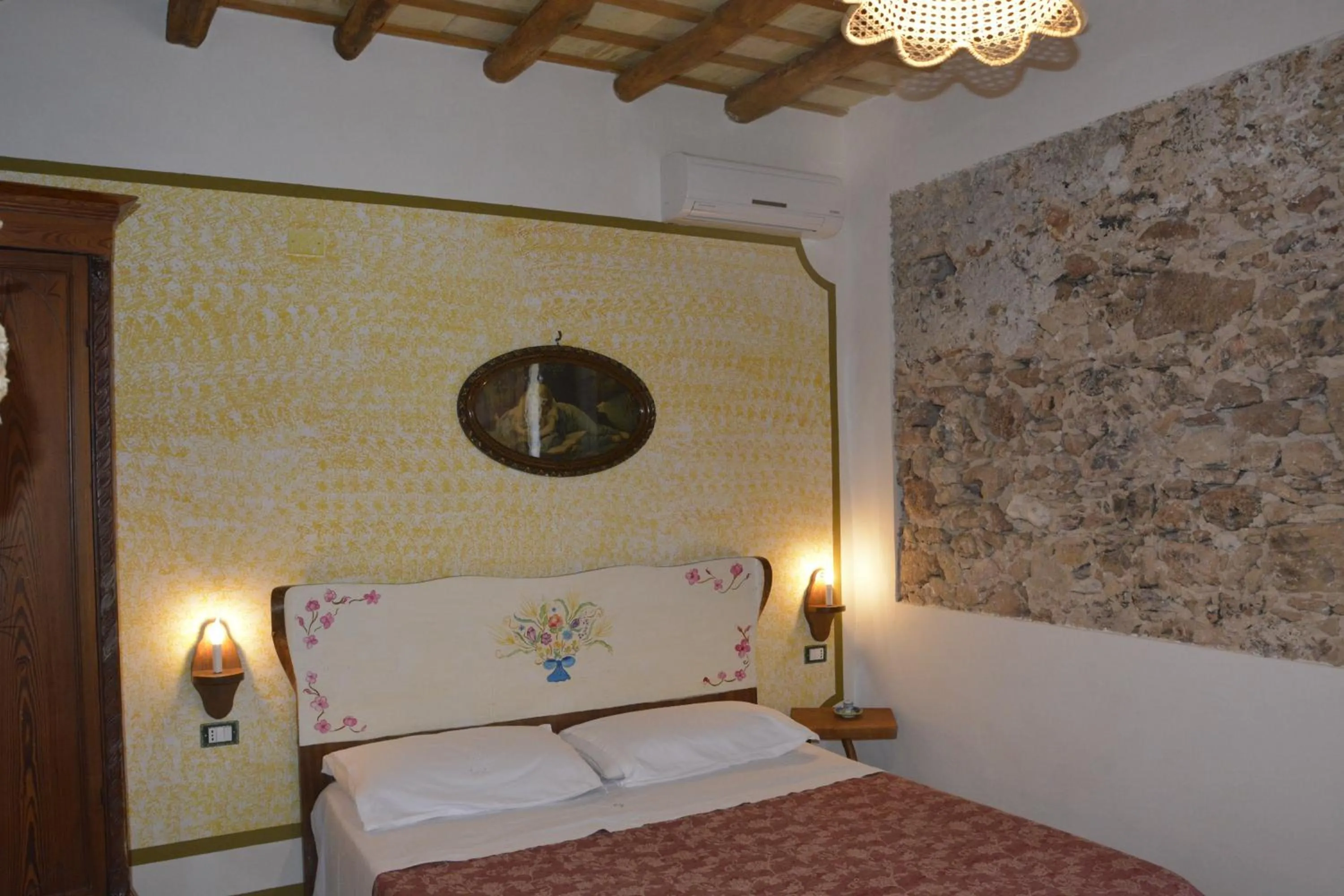 Decorative detail in Baglio Trinacria