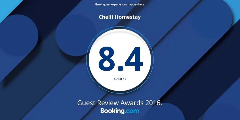 Certificate/Award in Chelli Homestay