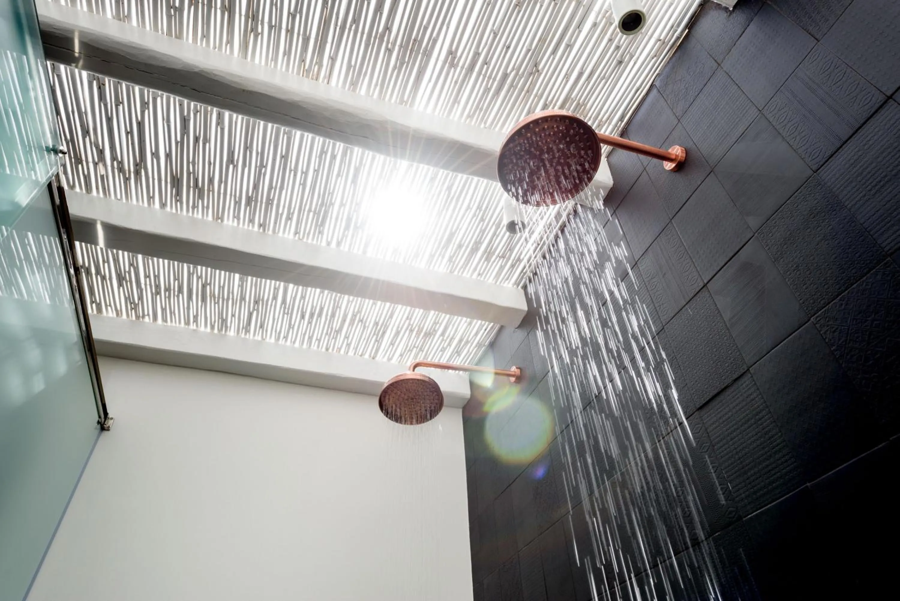 Bathroom in Cavo Tagoo Santorini