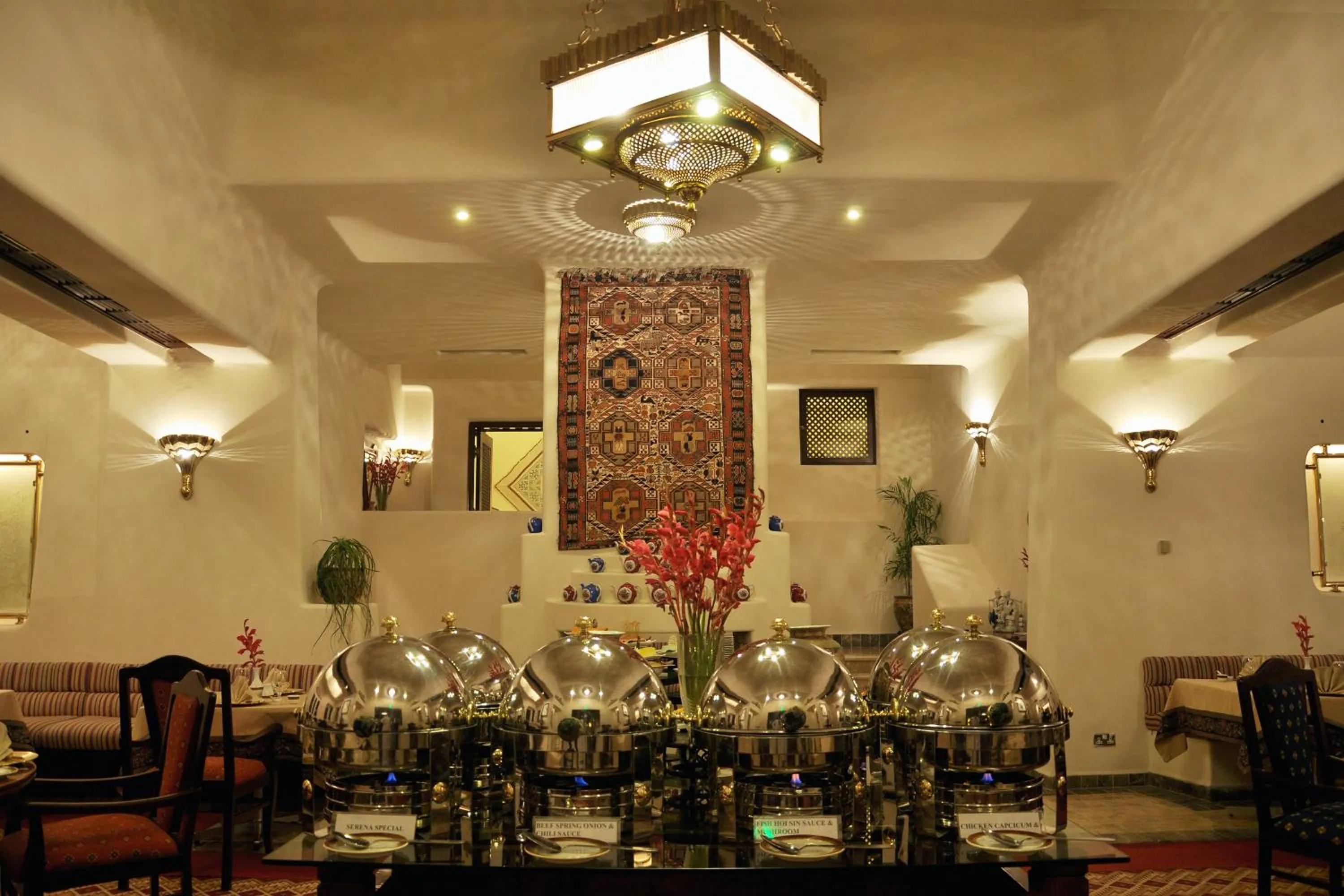 Kitchen or kitchenette in Quetta Serena Hotel