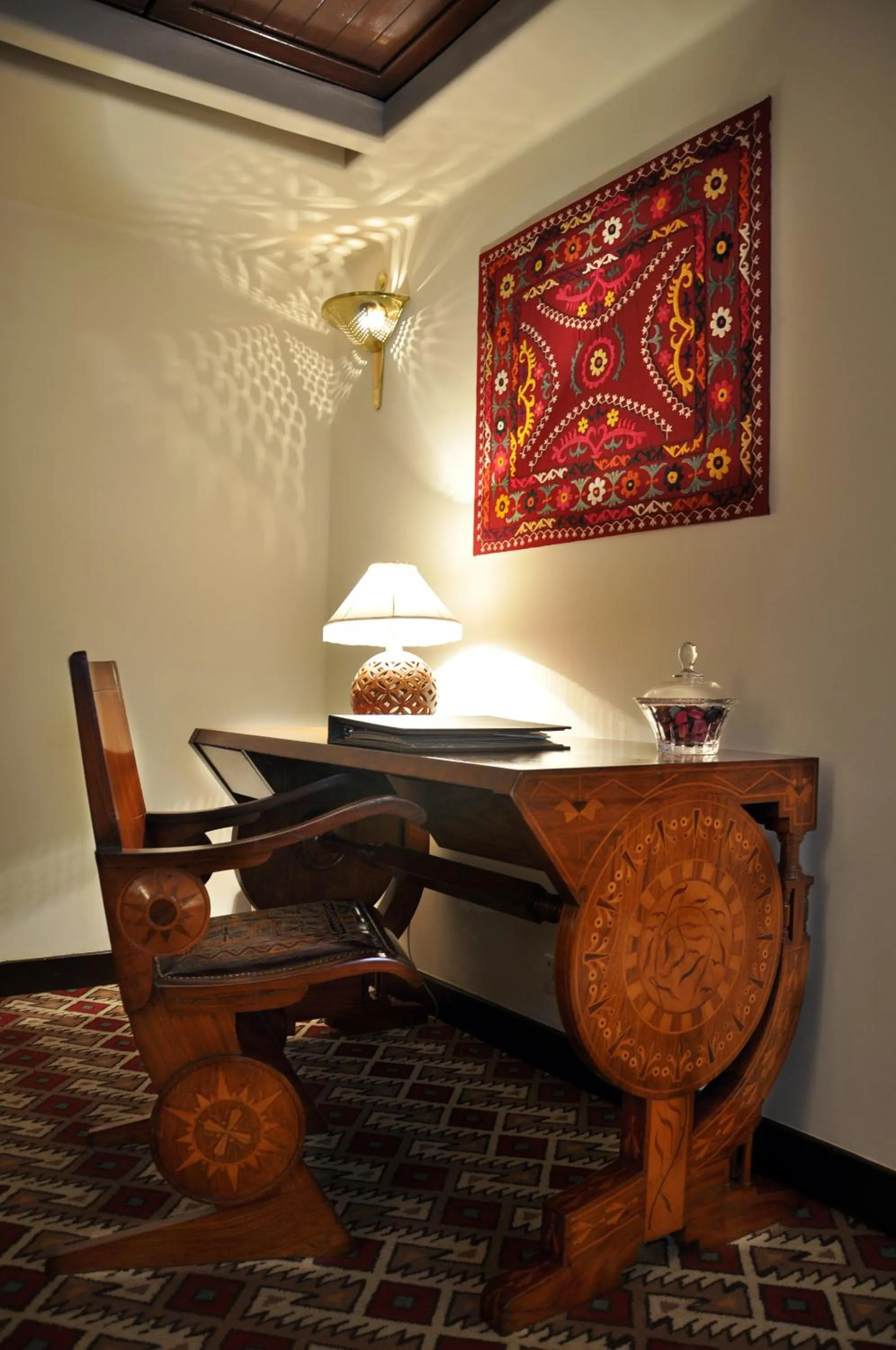 Decorative detail in Quetta Serena Hotel