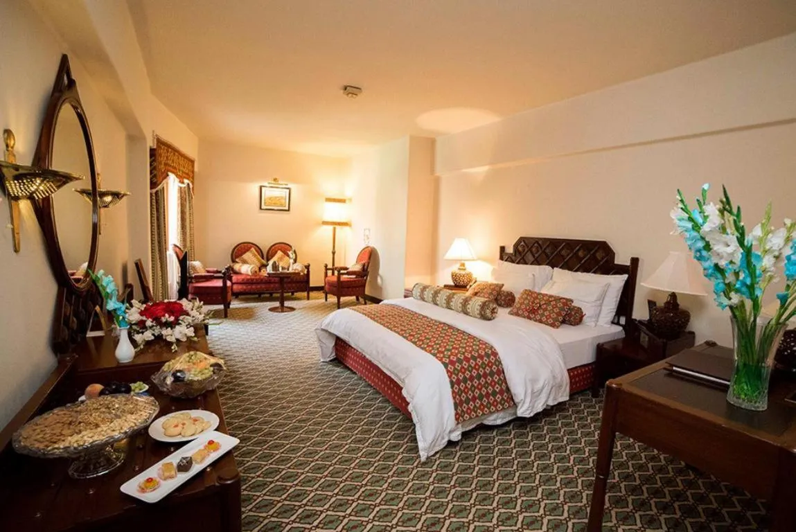 Bed in Quetta Serena Hotel