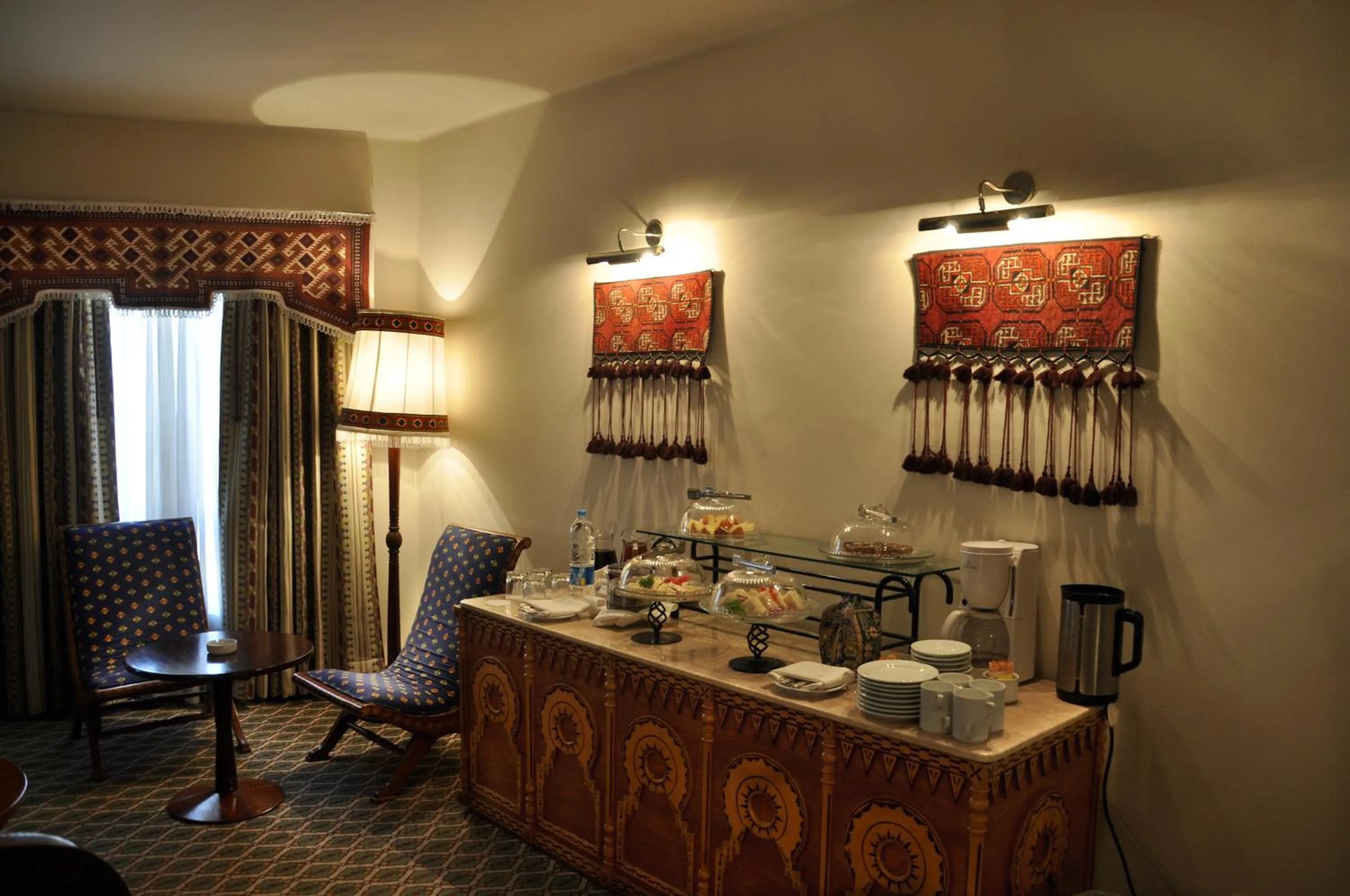 Kitchen or kitchenette in Quetta Serena Hotel