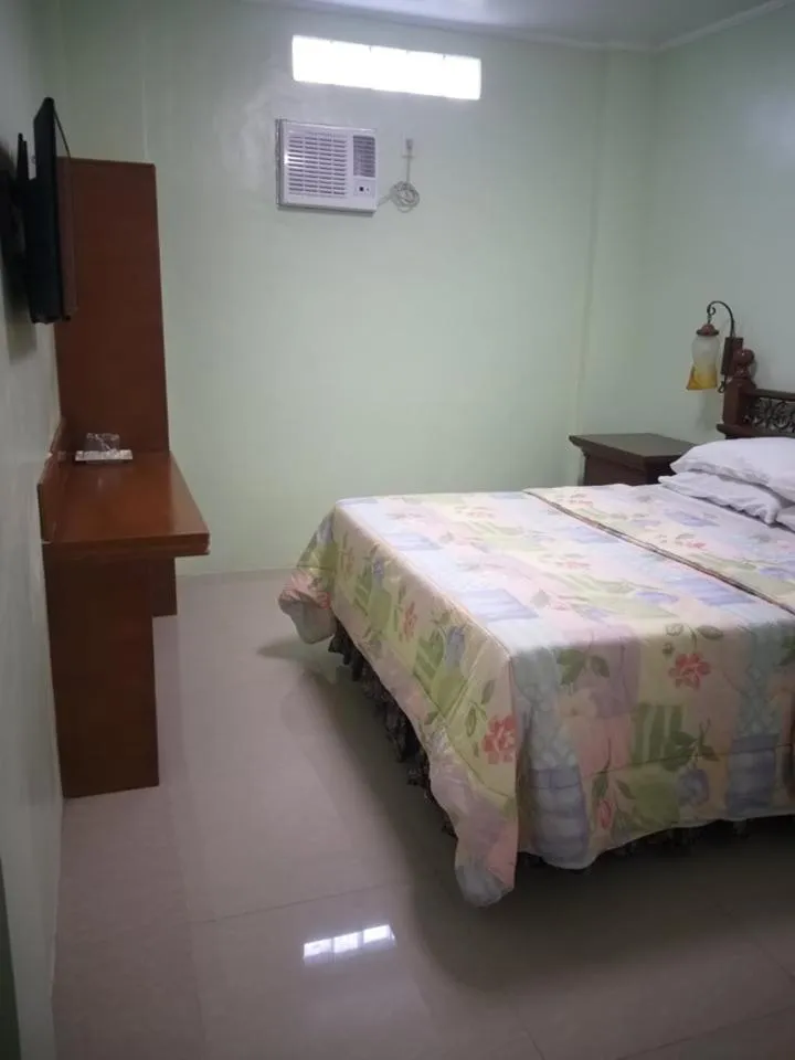 Bed in Dweller's Pensione