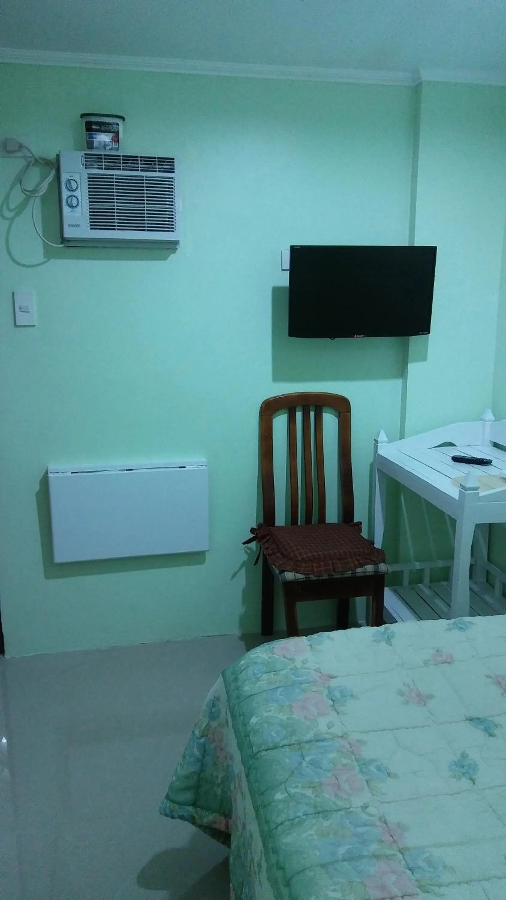 Bed in Dweller's Pensione