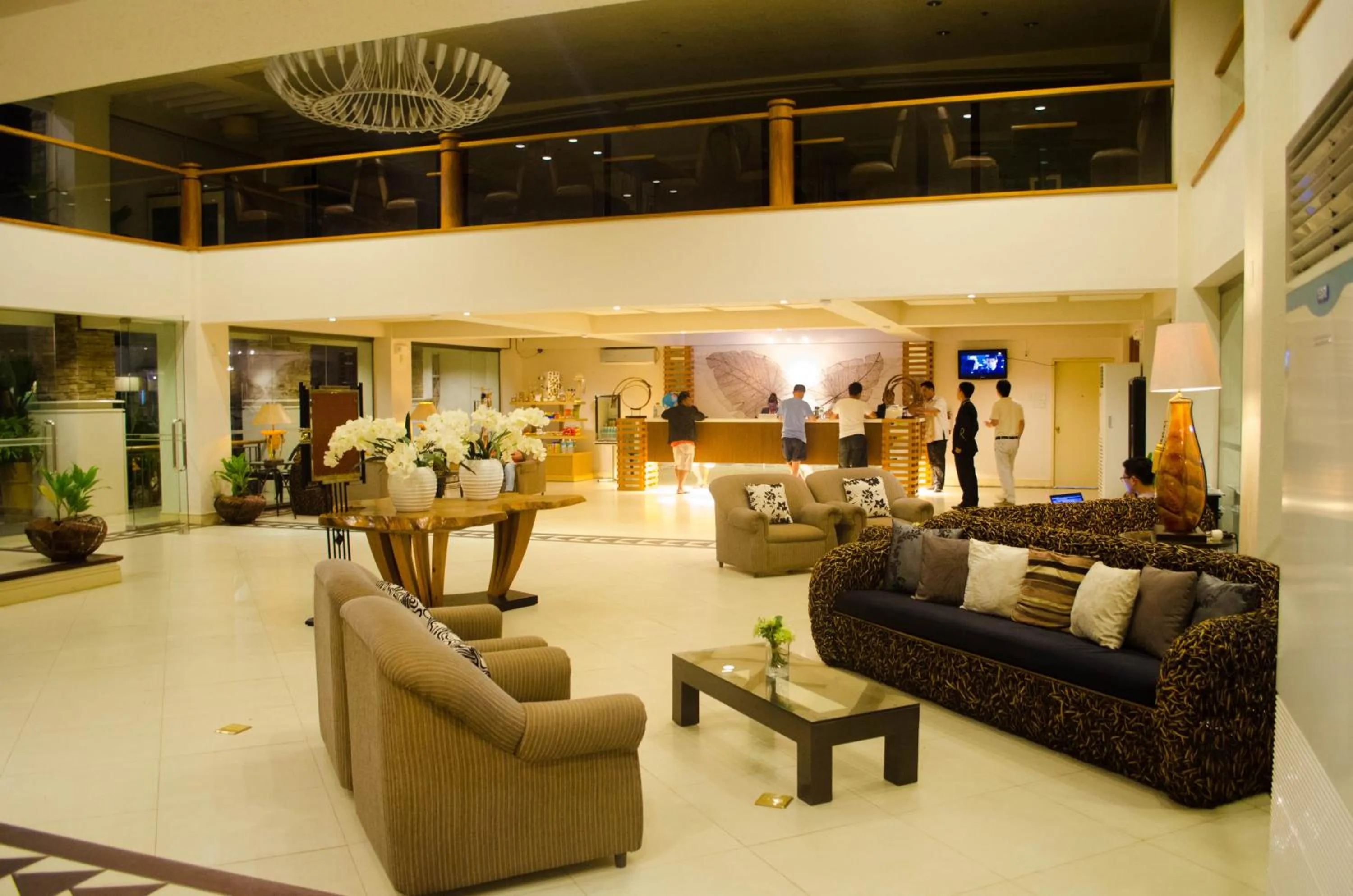 Lobby or reception in Hotel Tavern Surigao
