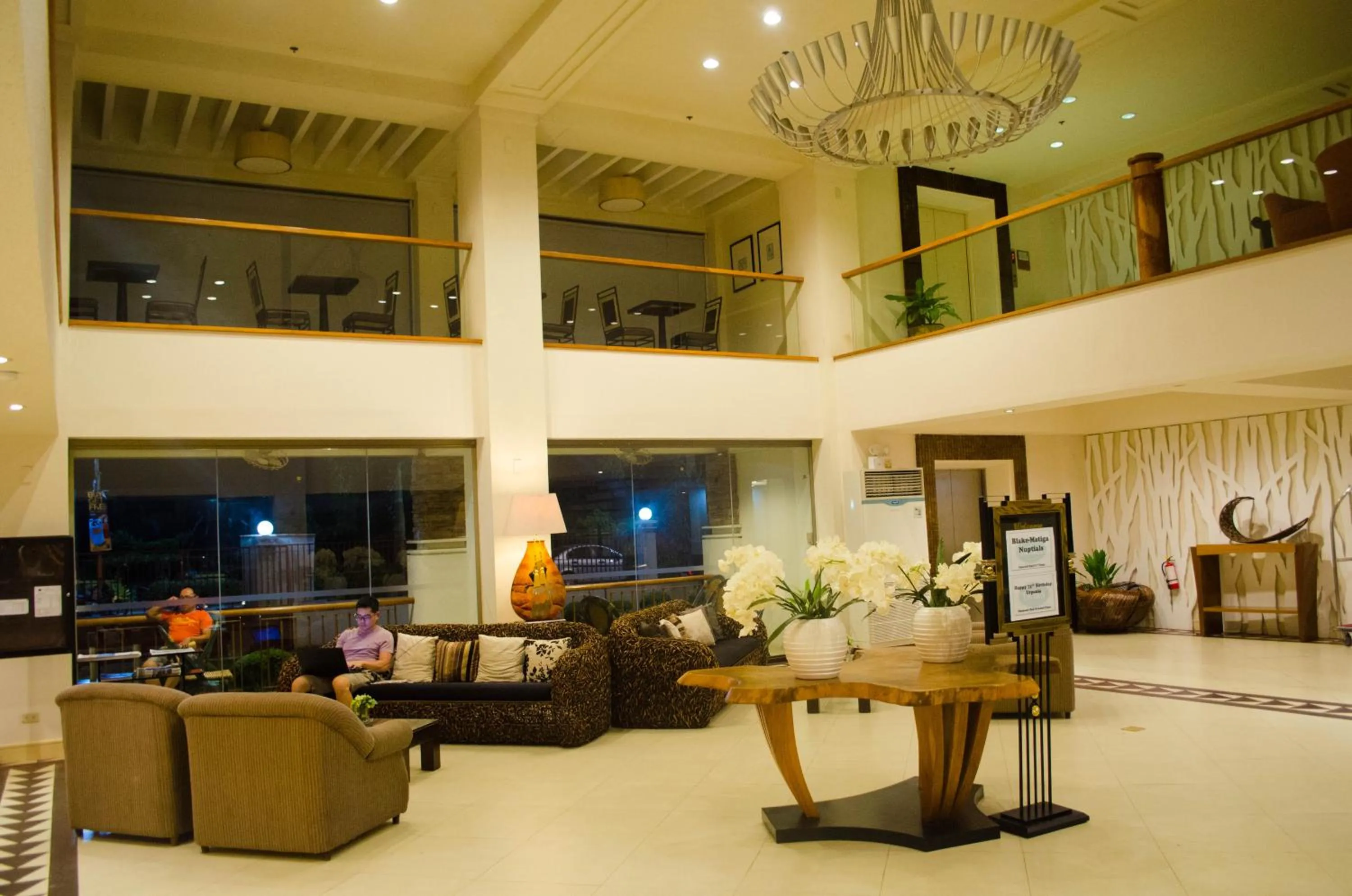 Lobby or reception in Hotel Tavern Surigao