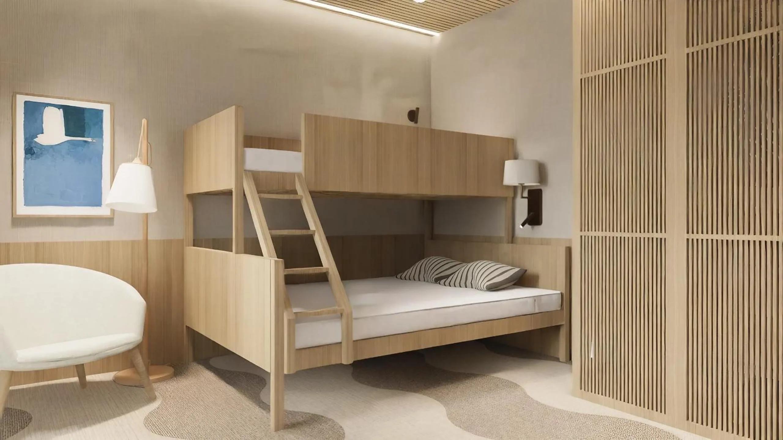 bunk bed, Bed in Bude54