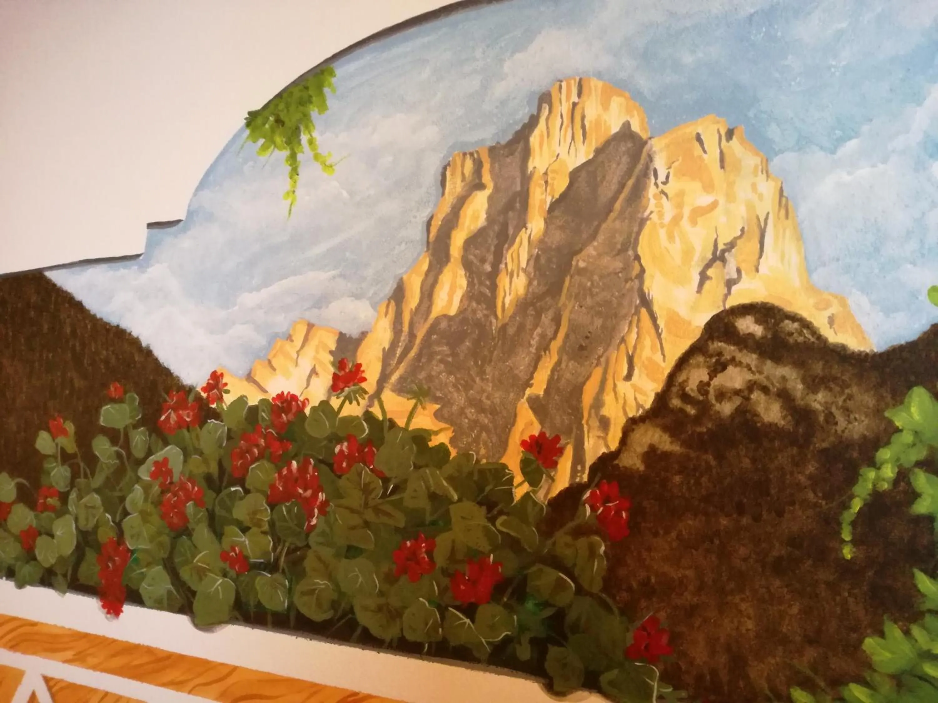 Decorative detail in Hotel Ca' del Bosco