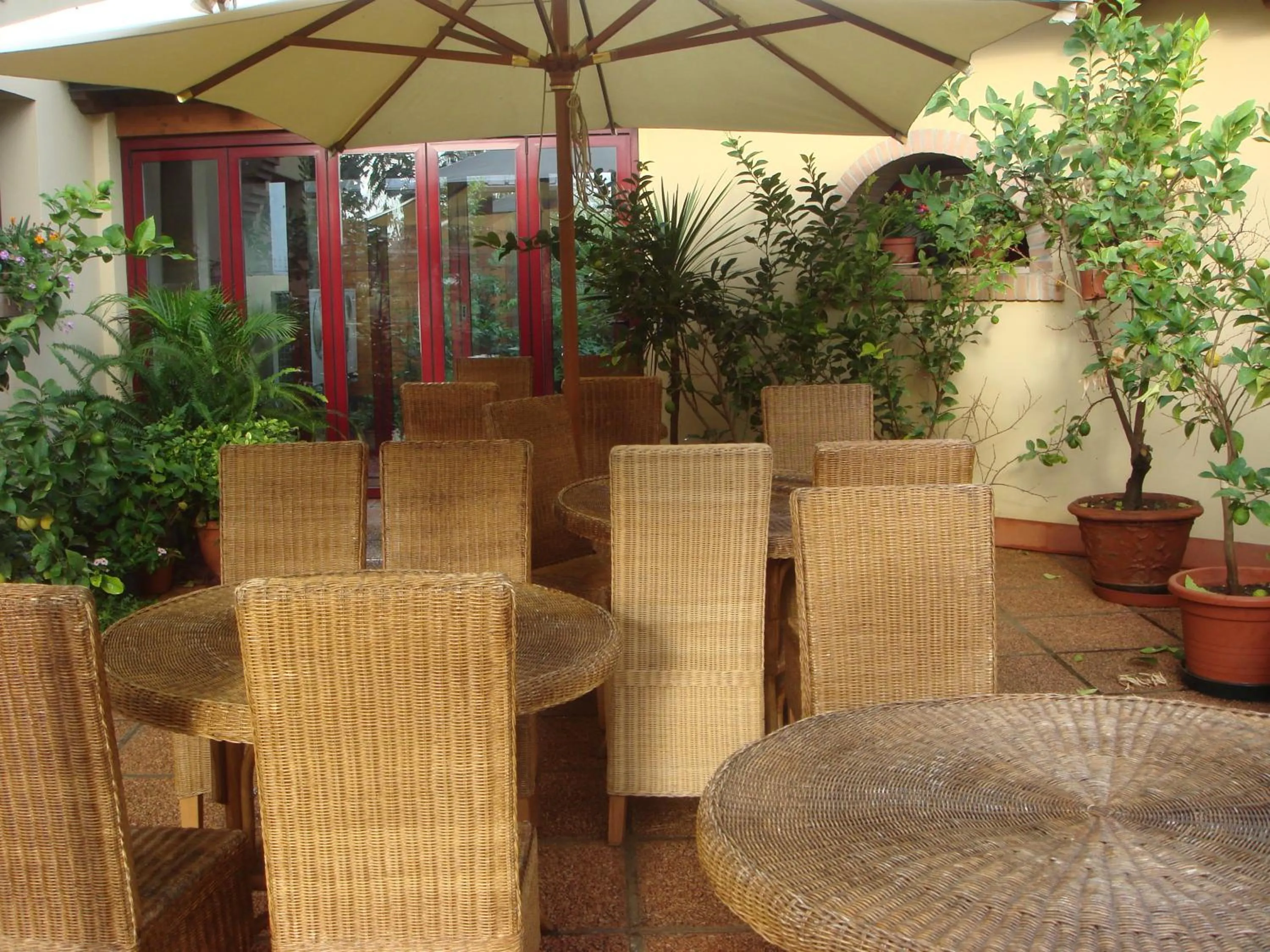 Patio in Villa Belfiore