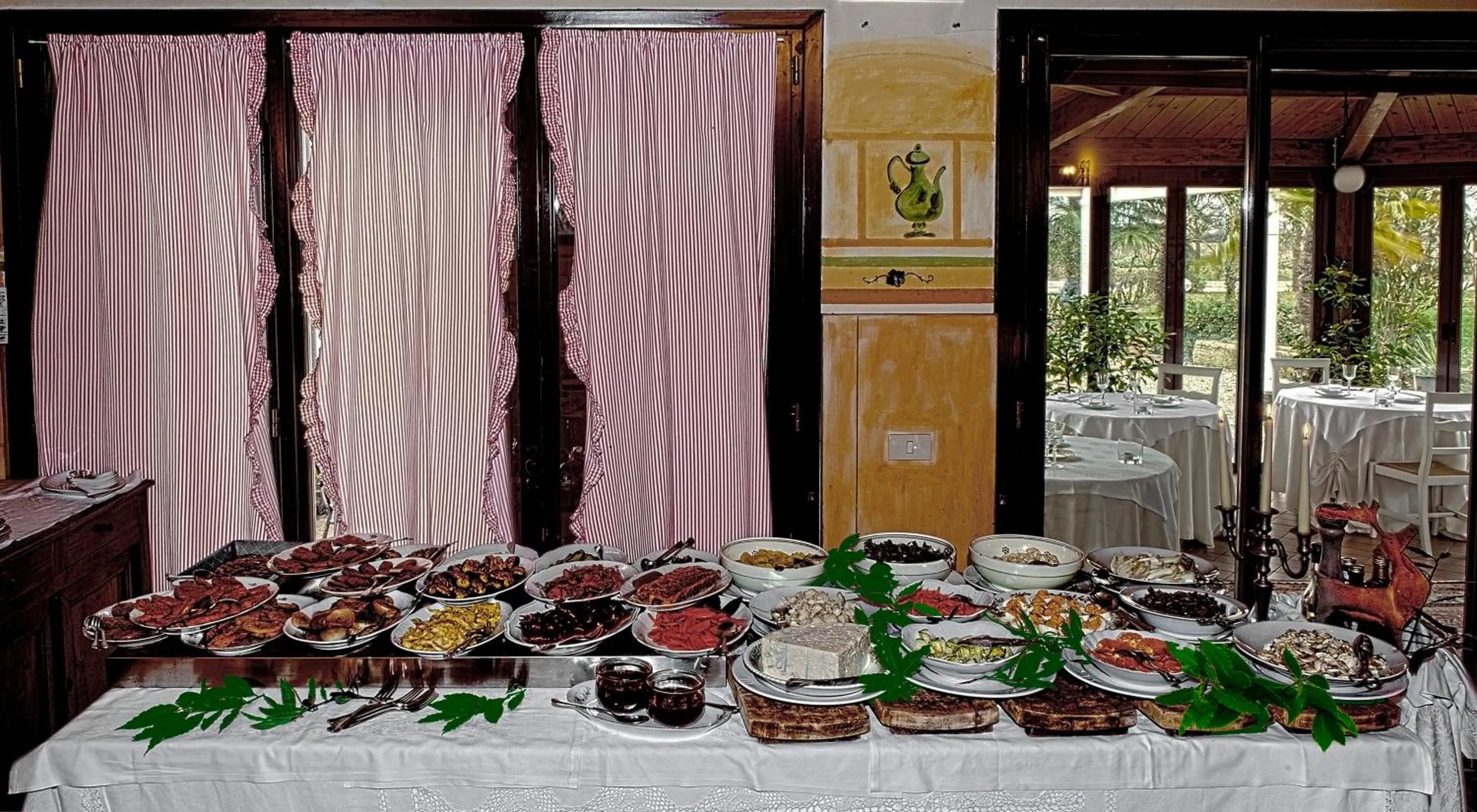 Food close-up in Villa Belfiore