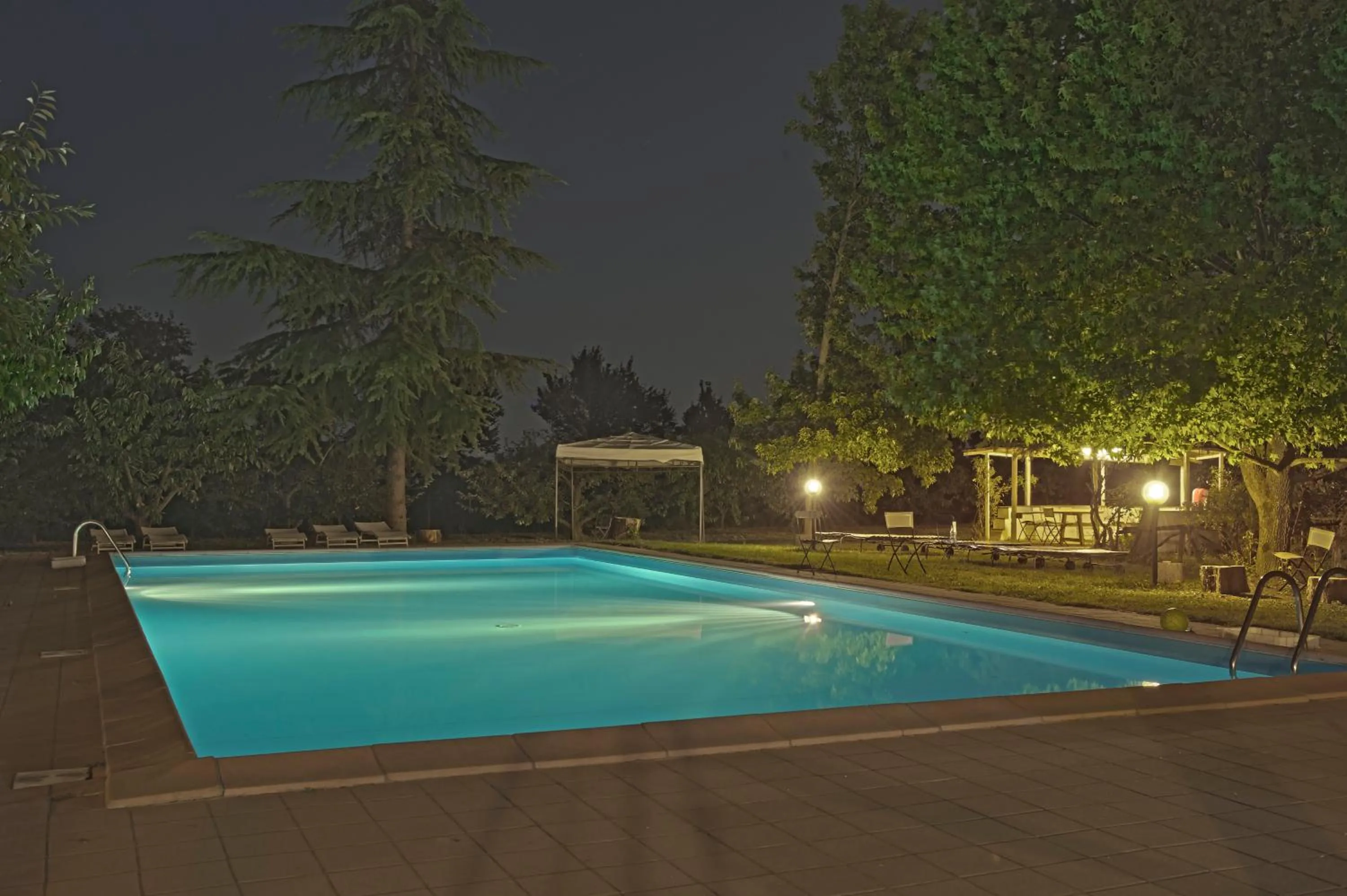 Night in Villa Belfiore