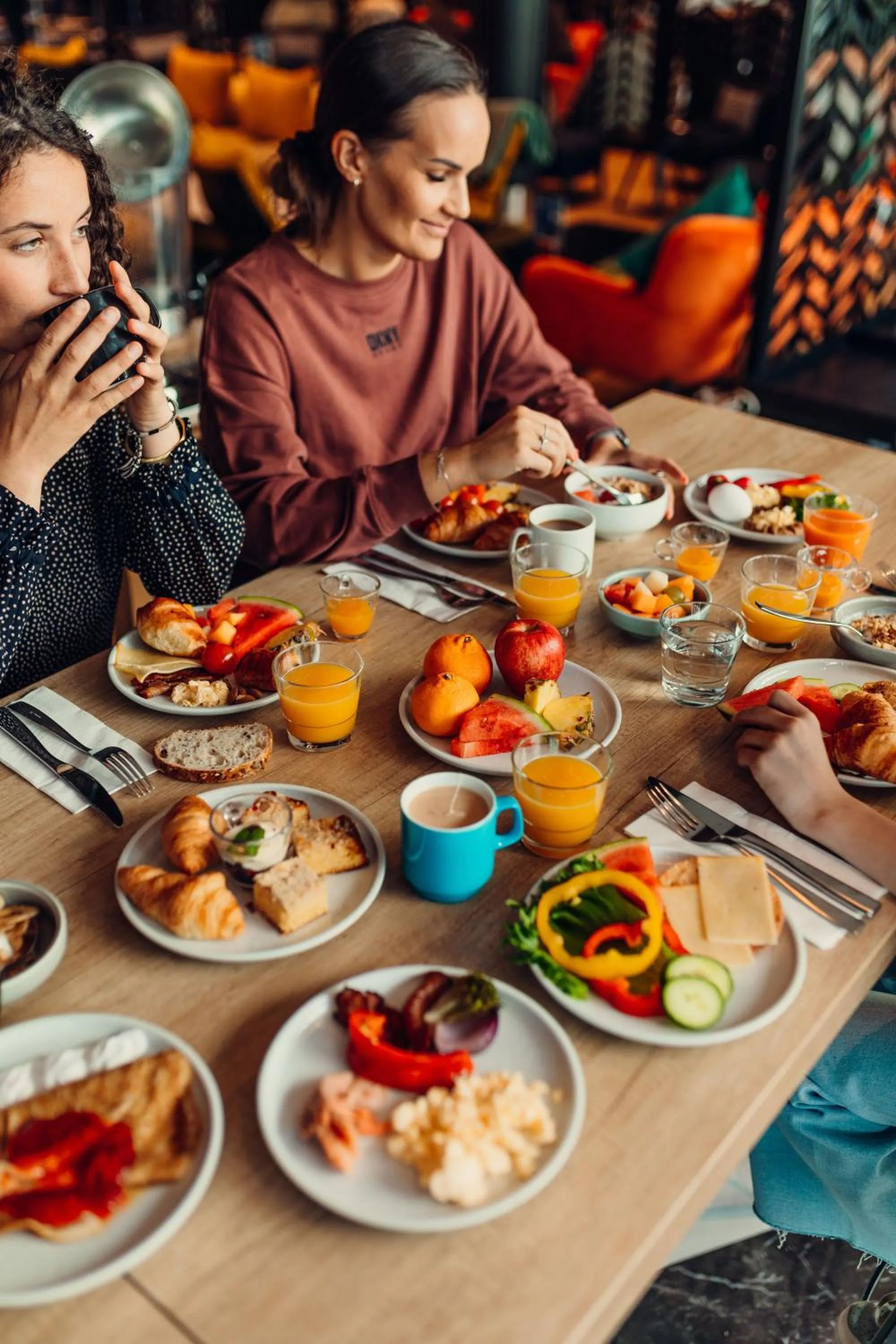 Breakfast in Clarion Hotel Aviapolis