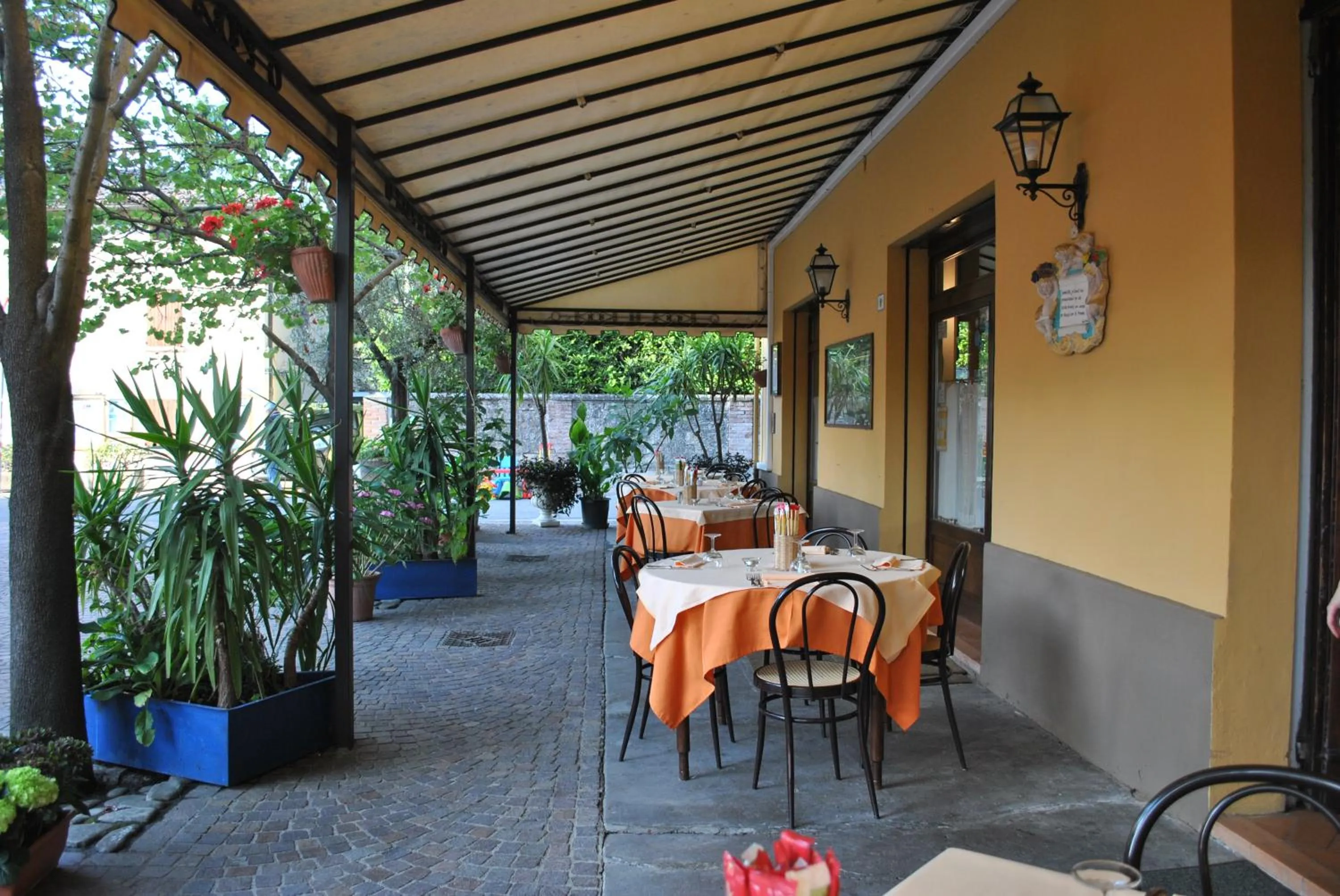 Patio in La Lanterna di Guiglia