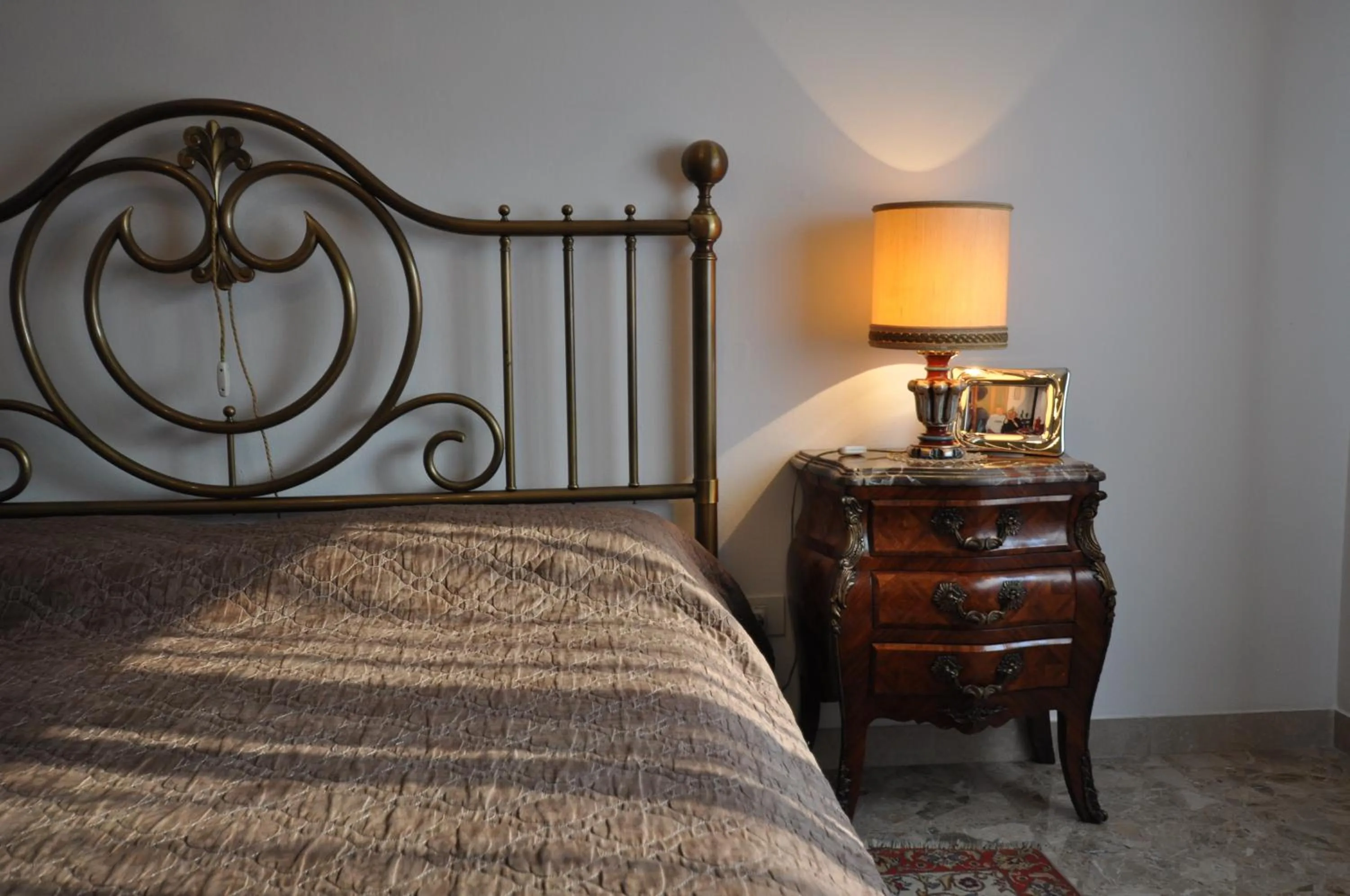 Bed in B&B Pergolesi