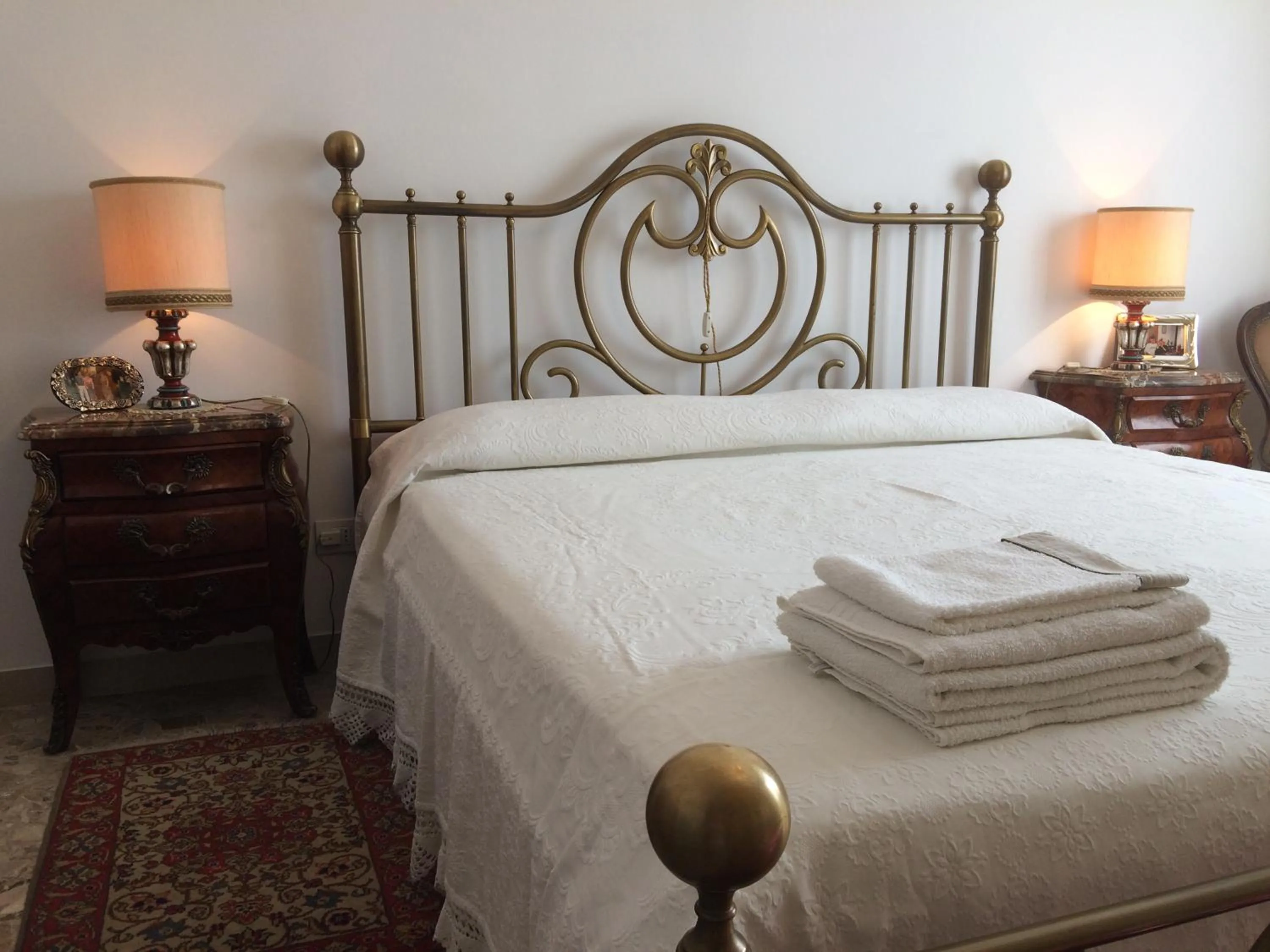 Bed in B&B Pergolesi