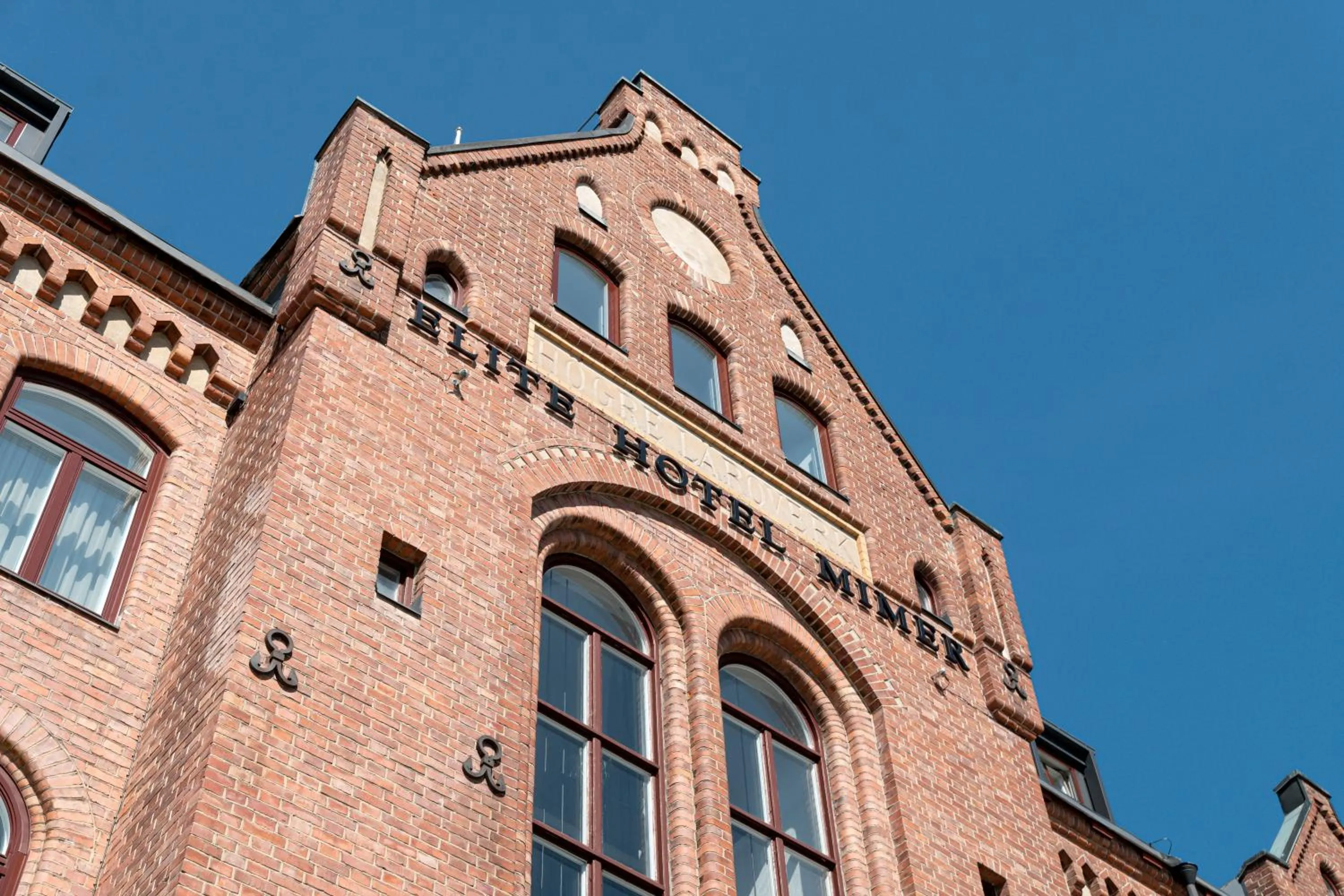 Facade/entrance in Elite Hotel Mimer