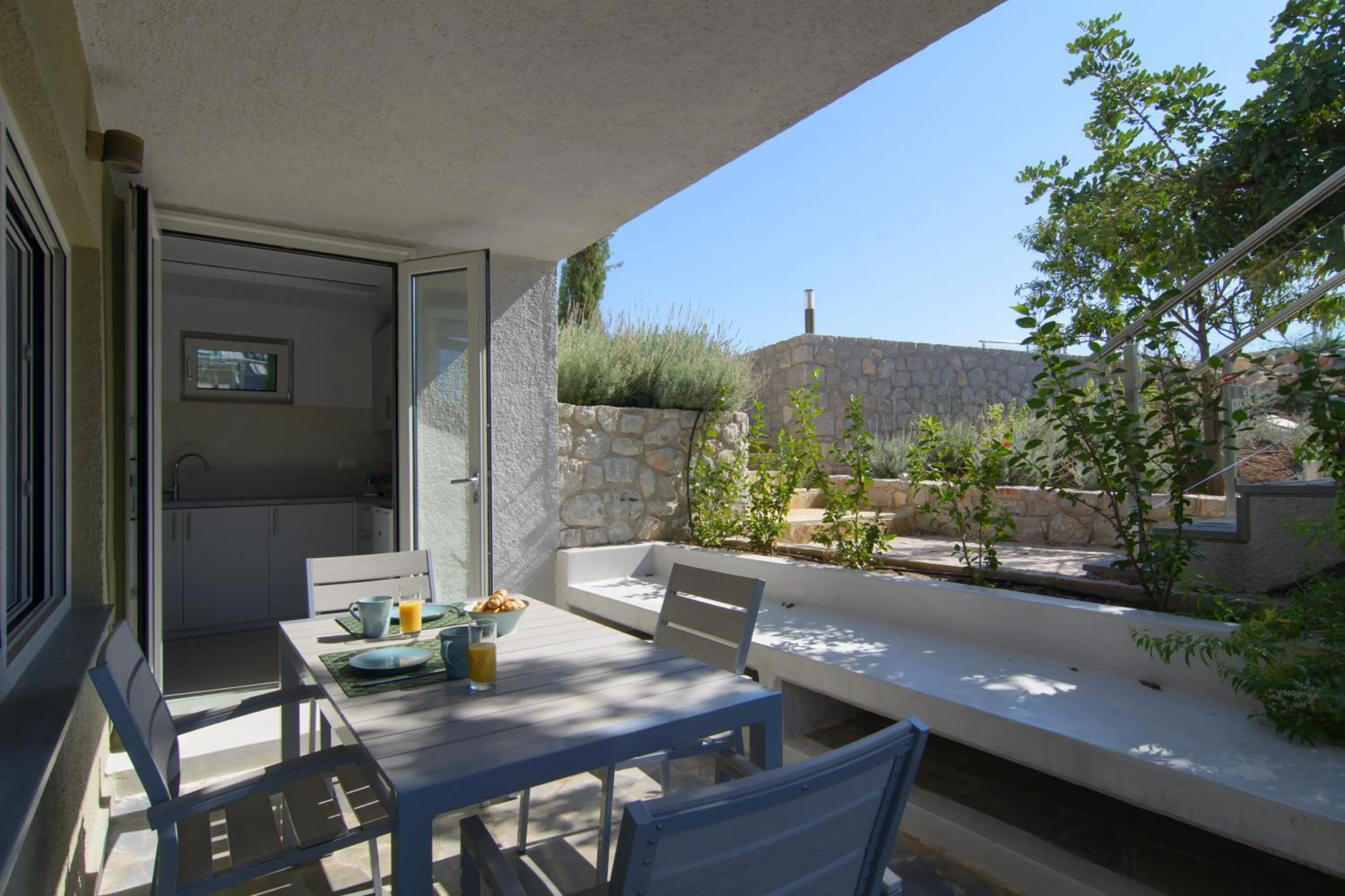 Patio in Lavender Cove