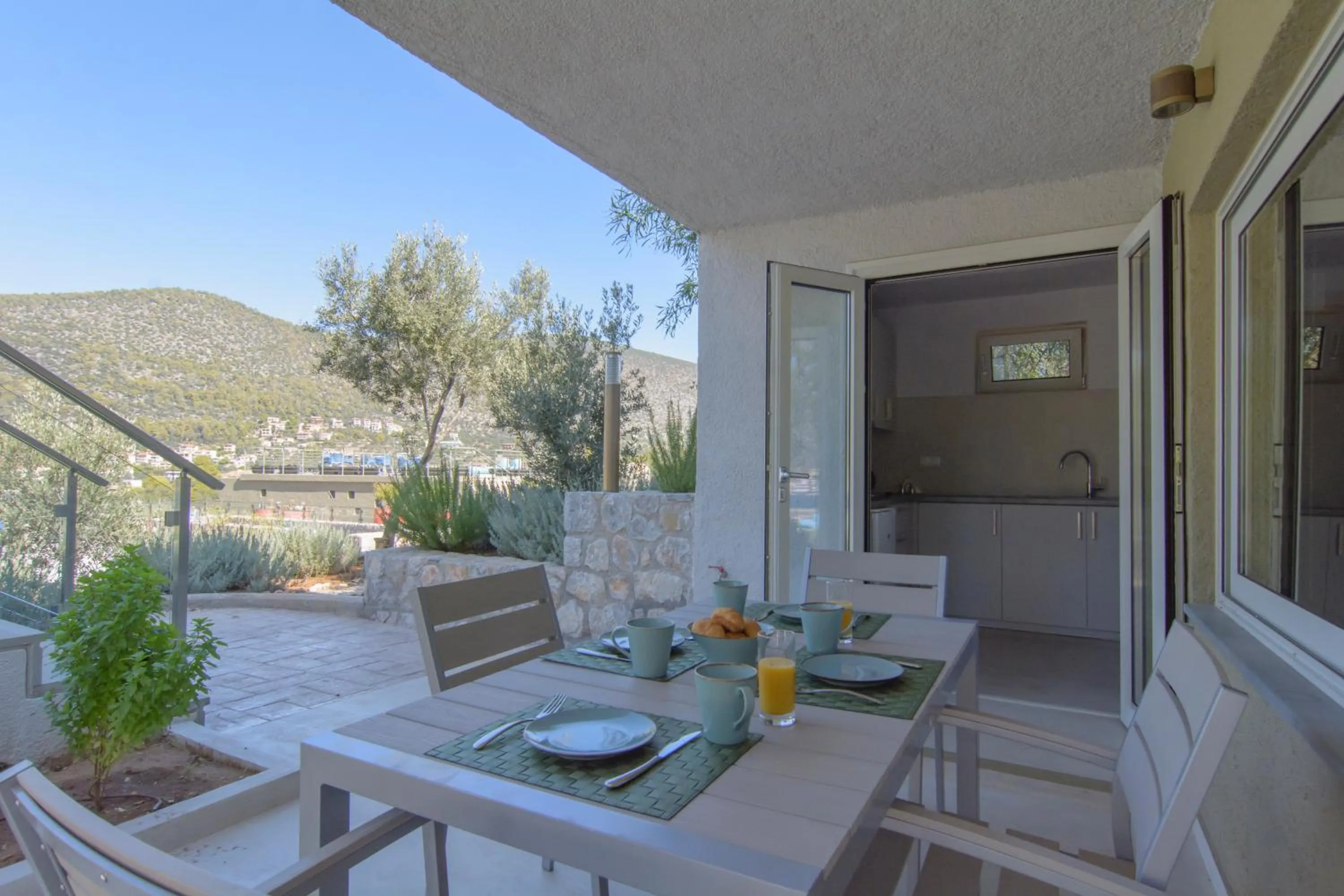 Patio in Lavender Cove