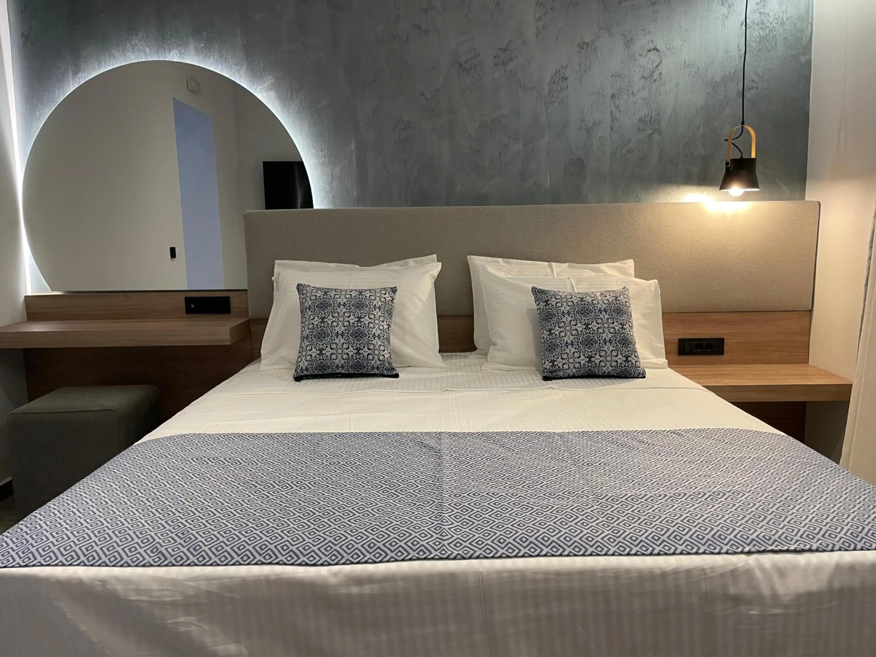Bedroom, Bed in Voula Hotel
