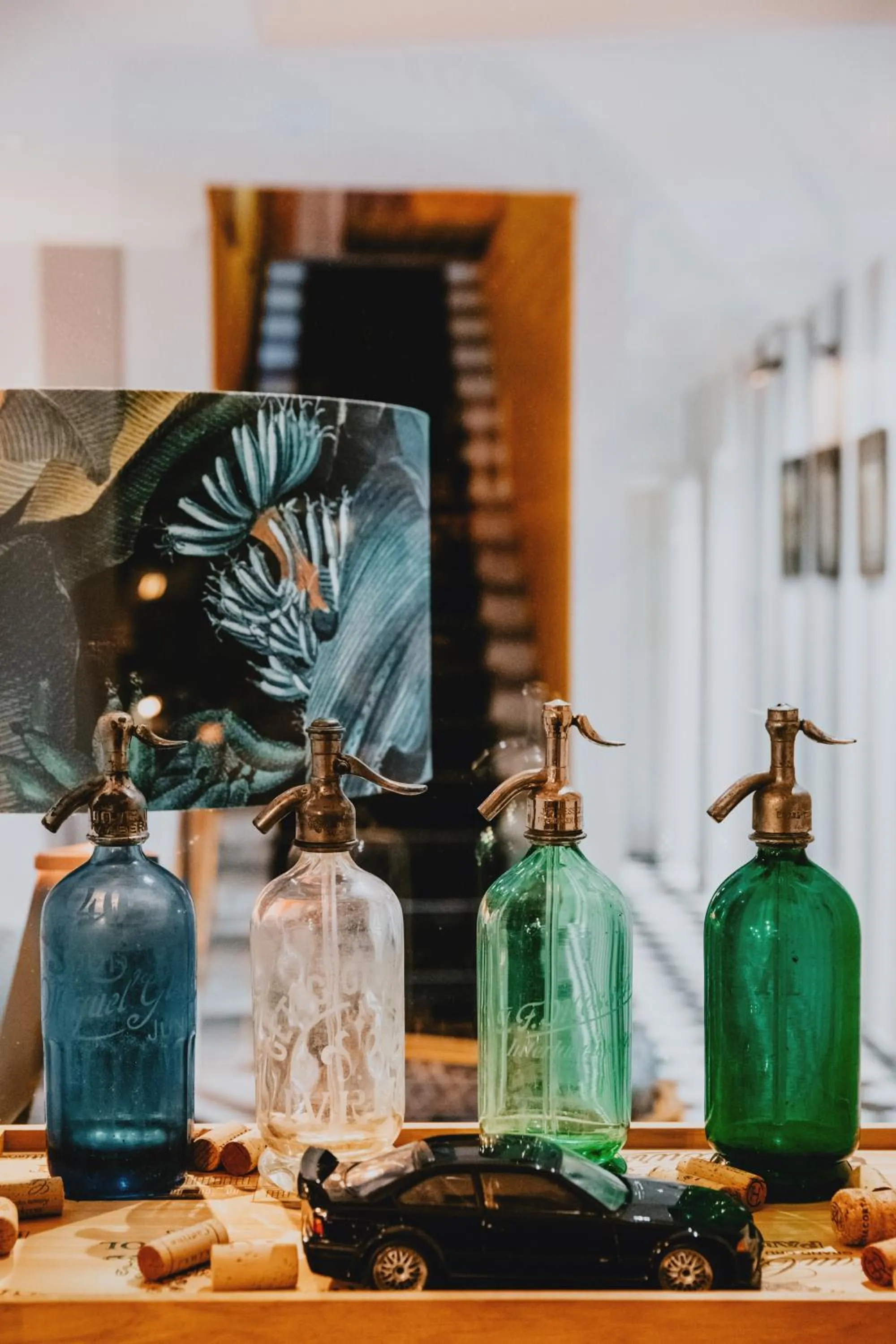 Decorative detail in Art Hotel Riposo