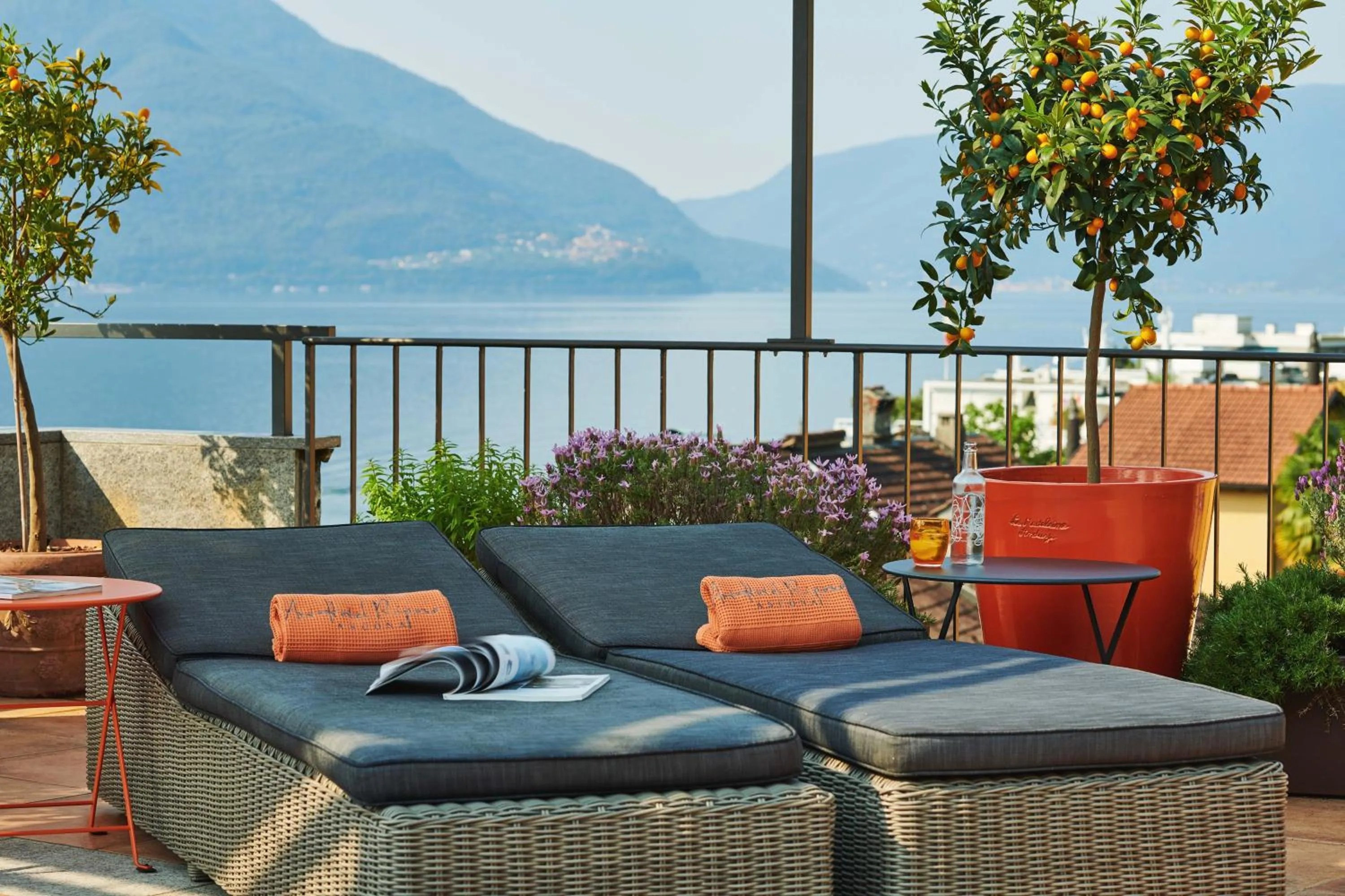 Garden in Art Hotel Riposo