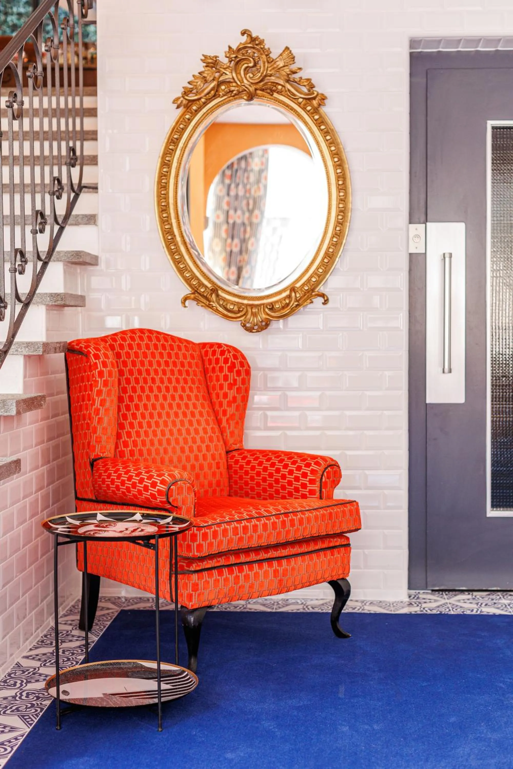 Decorative detail in Art Hotel Riposo