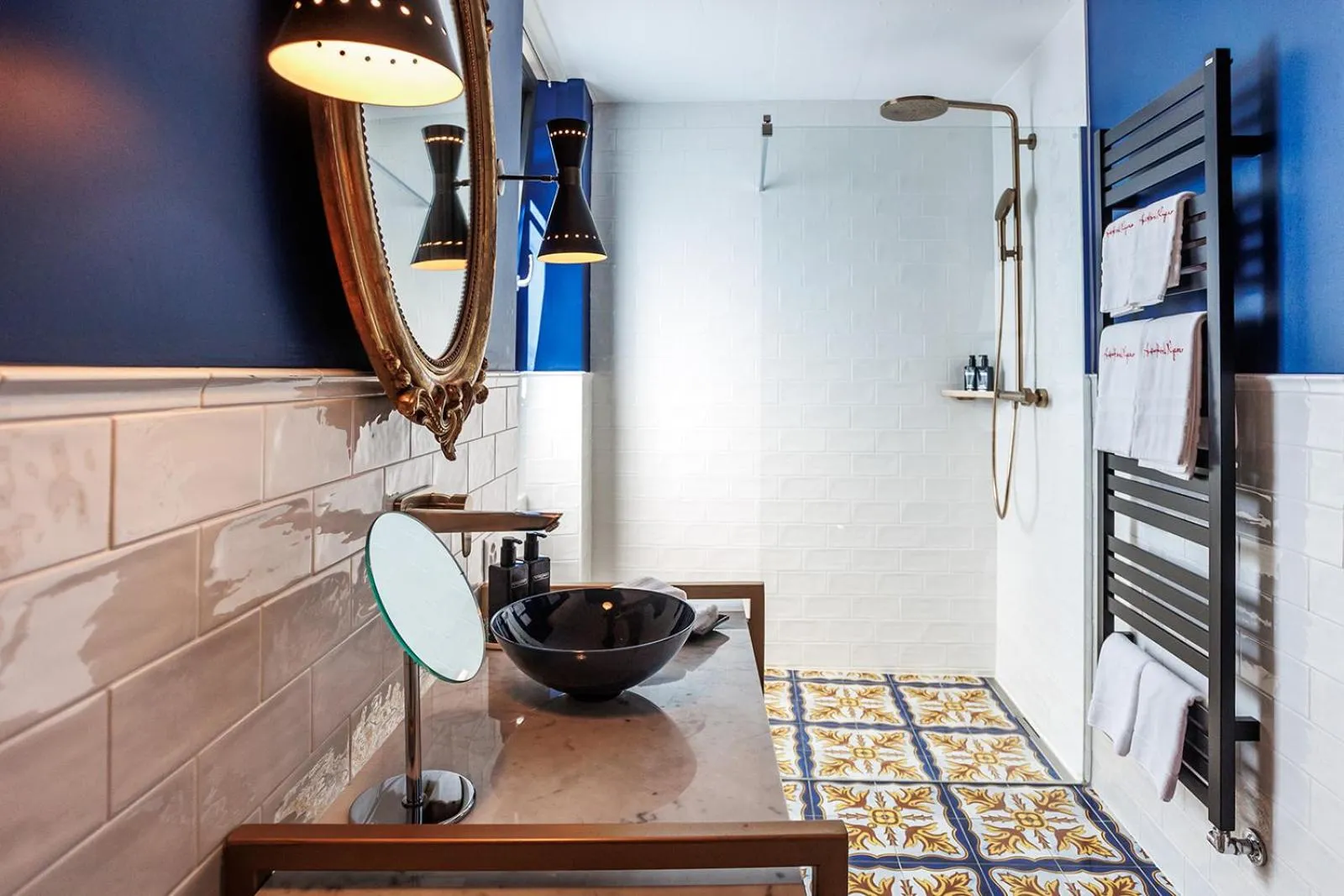 Shower in Art Hotel Riposo