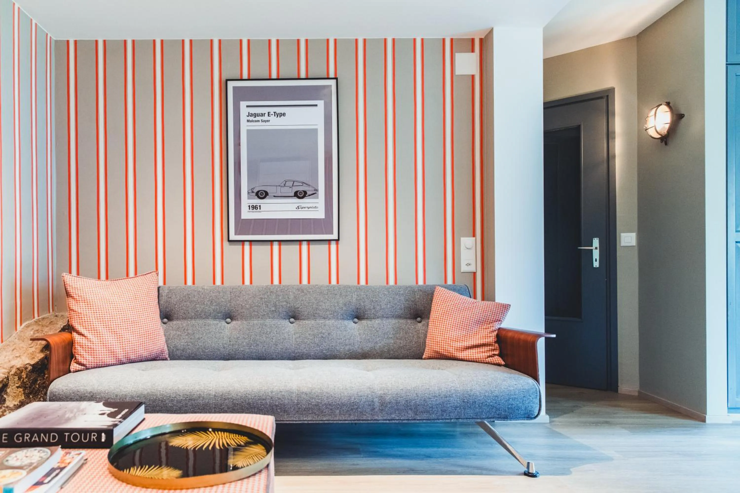 Living room in Art Hotel Riposo