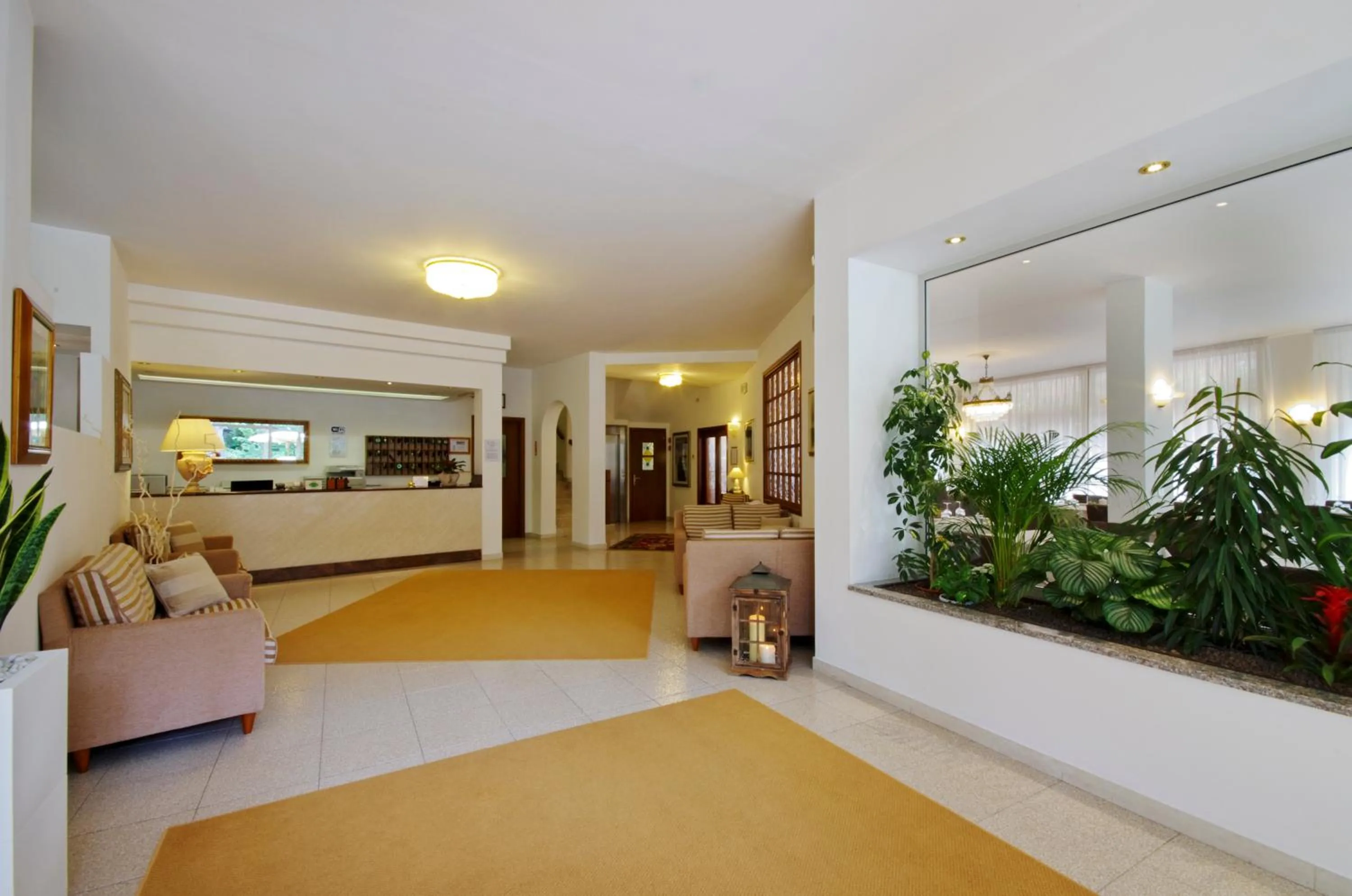 Lobby or reception in Hotel Milano