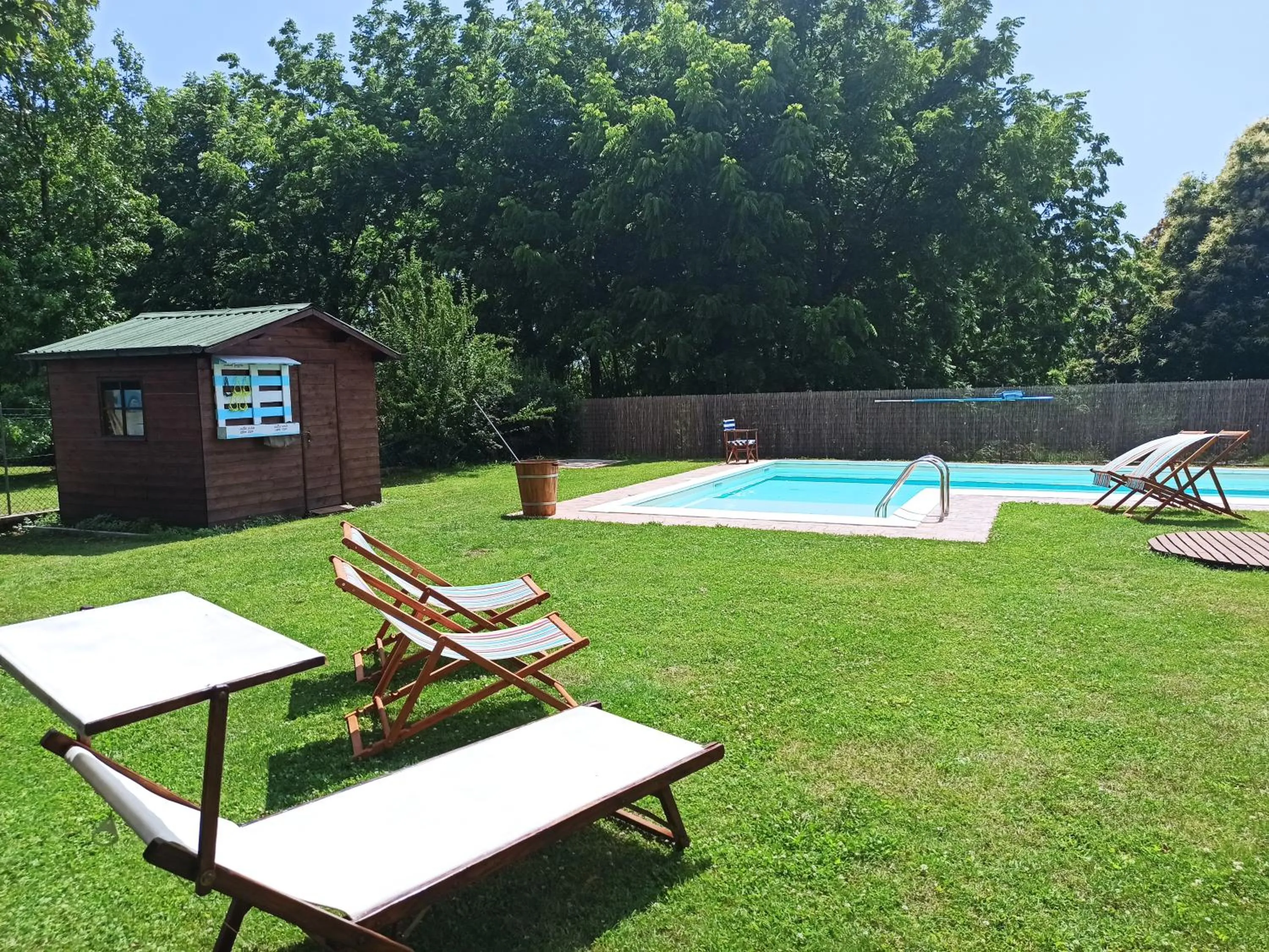 Patio in B&B Sole Mio