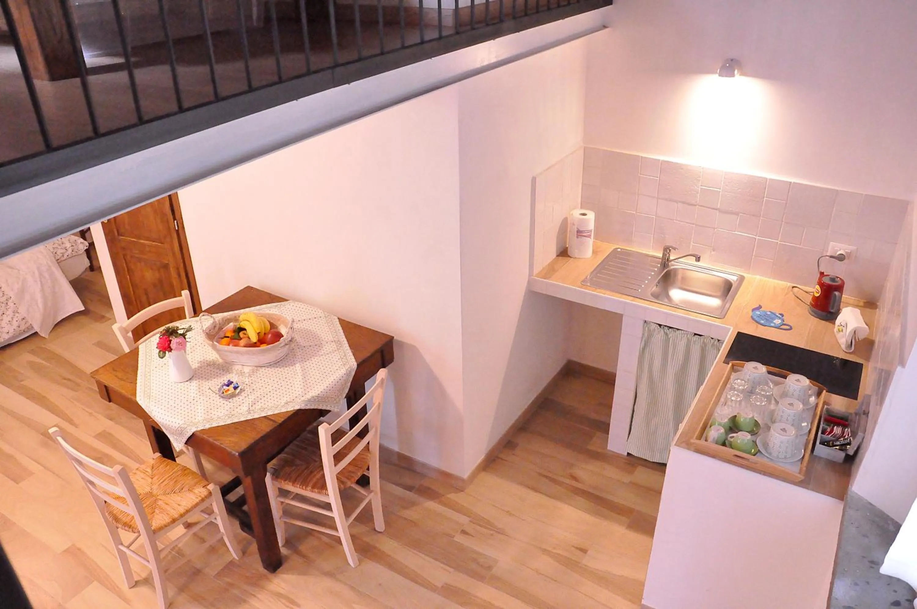 Kitchen or kitchenette in B&B Sole Mio