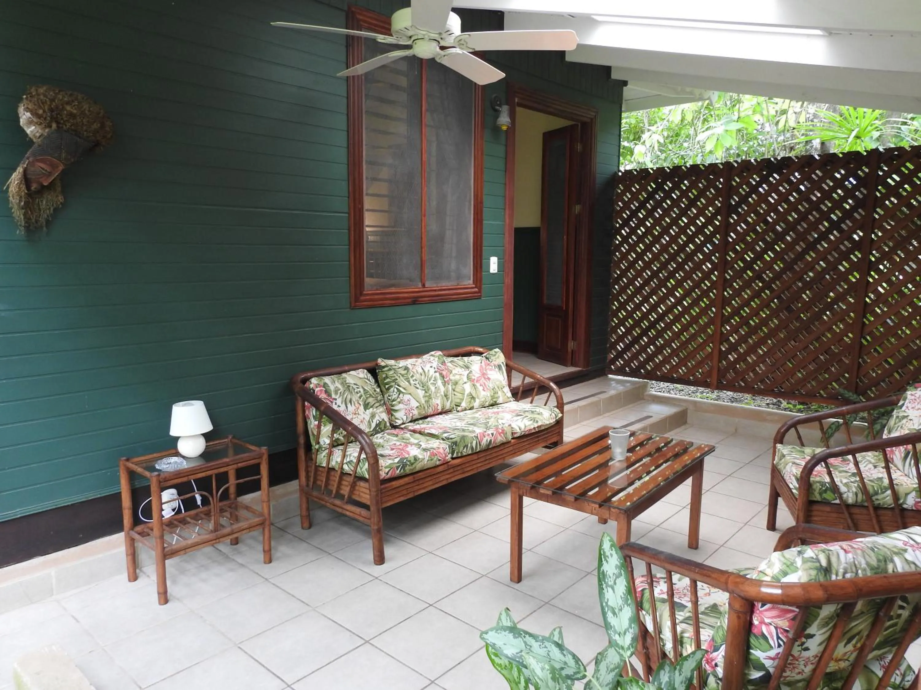Balcony/Terrace in Playa Negra Guesthouse