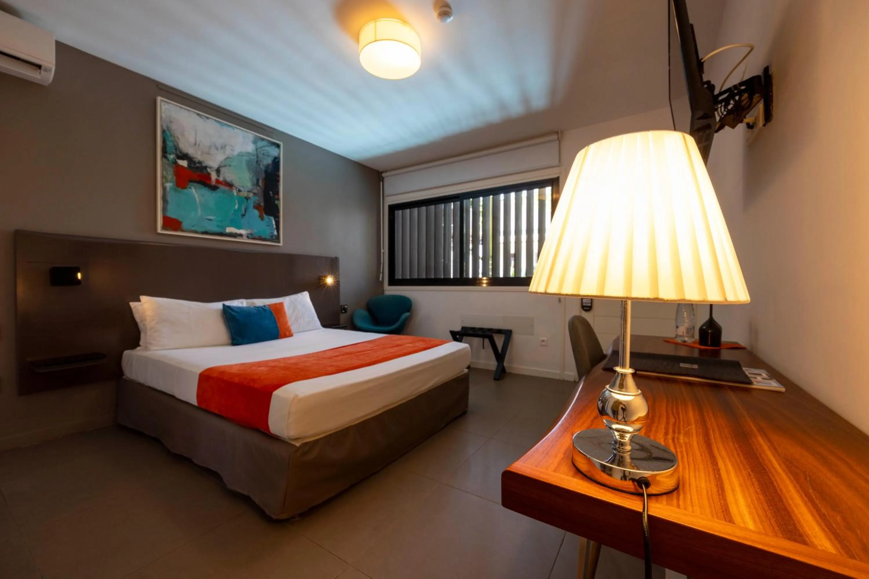 Bed in Hotel Ker Alberte