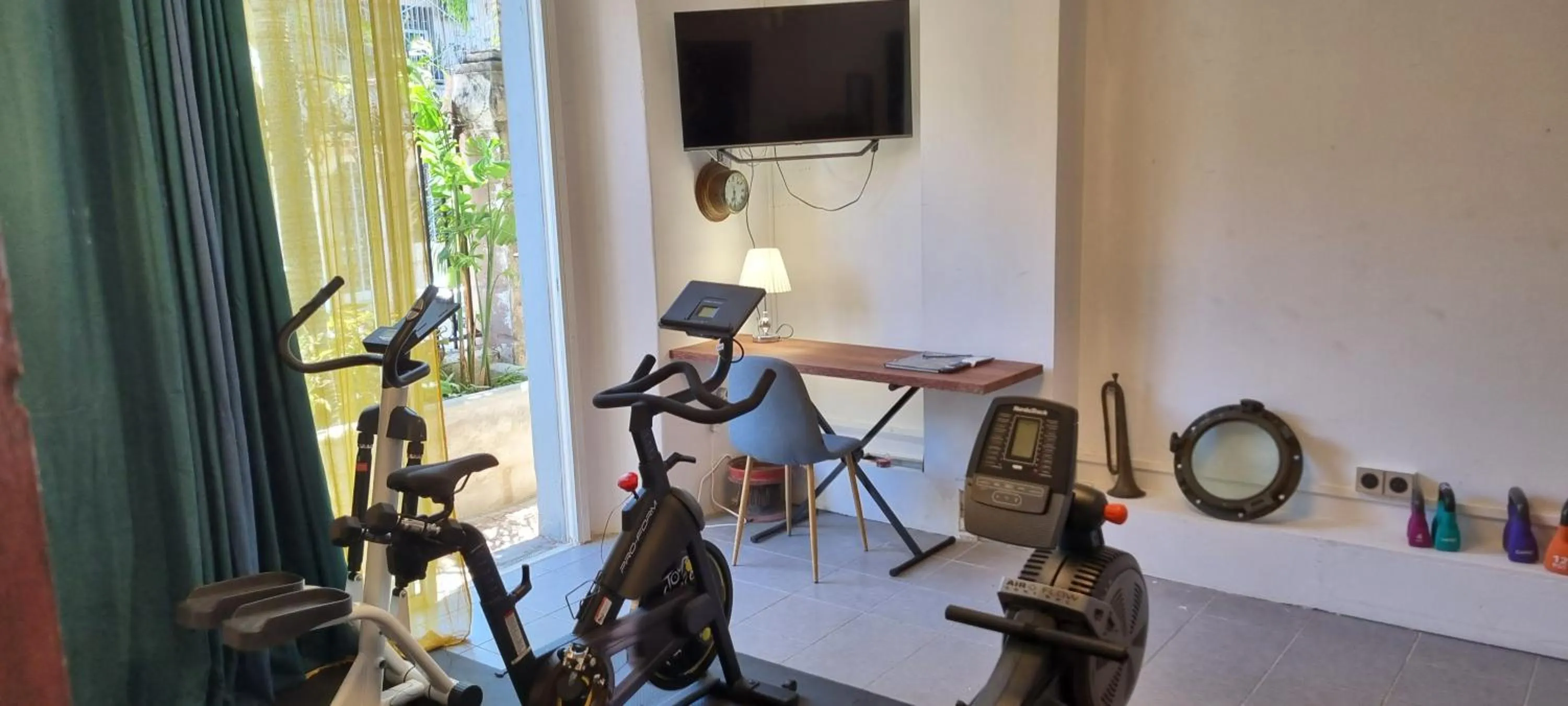 Fitness centre/facilities in Hotel Ker Alberte