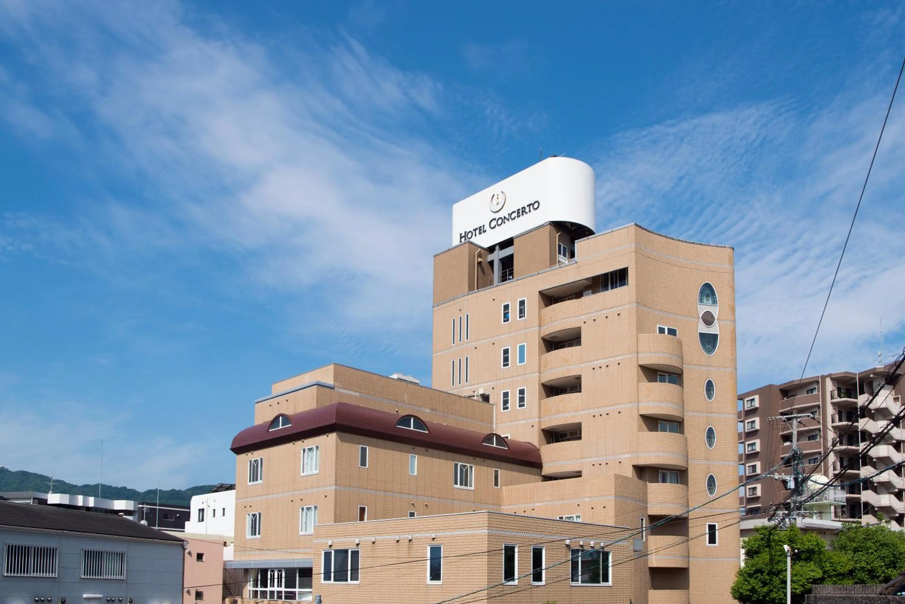 Property building in Hotel Concerto Nagasaki