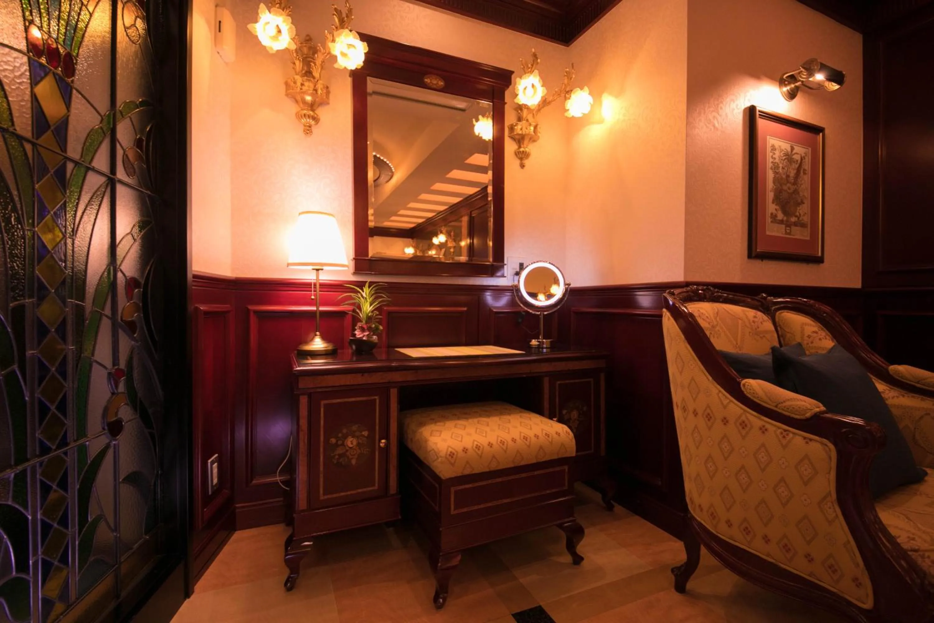 Living room in Hotel Concerto Nagasaki