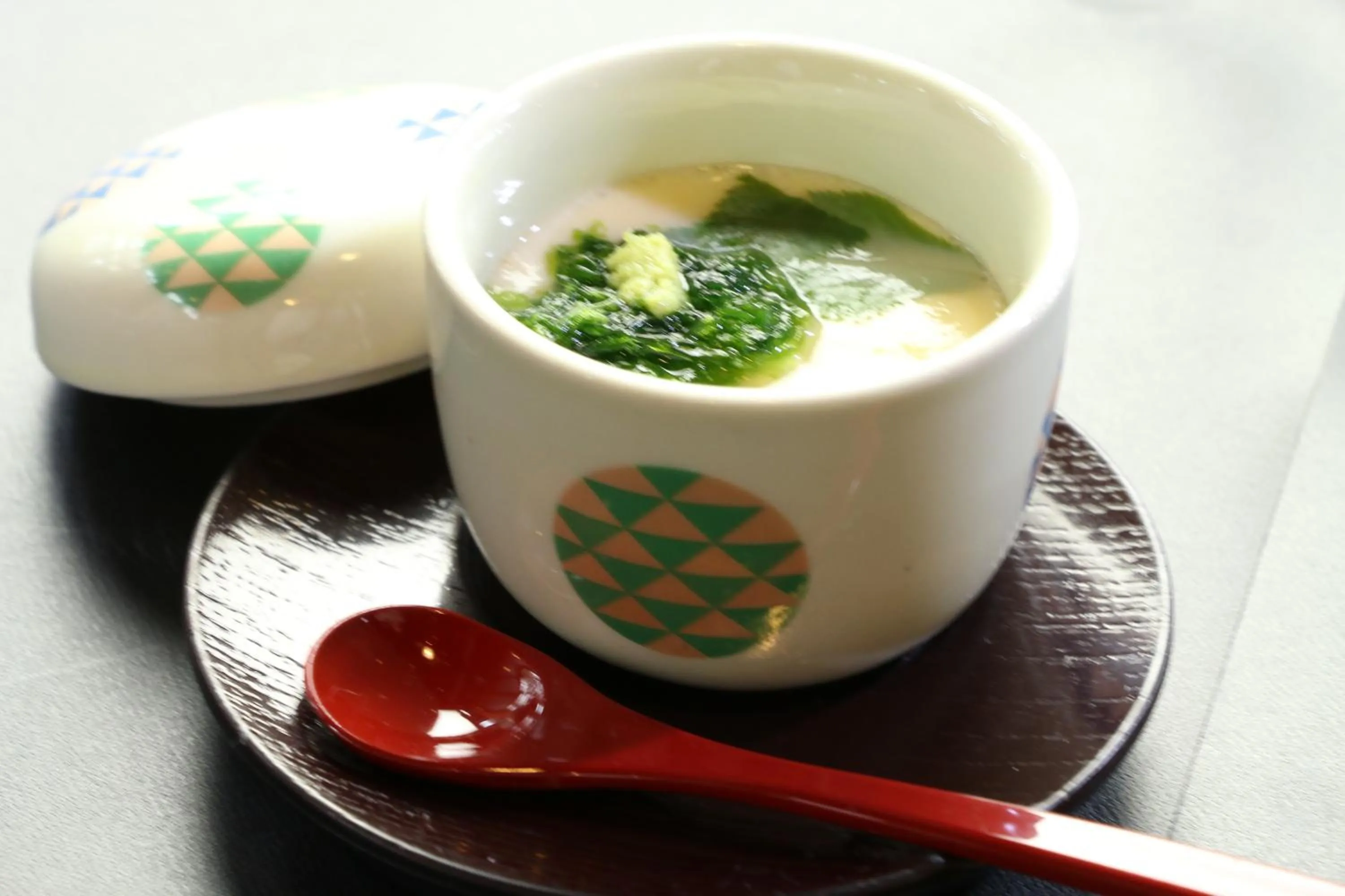 Food close-up in Minshuku Asogen