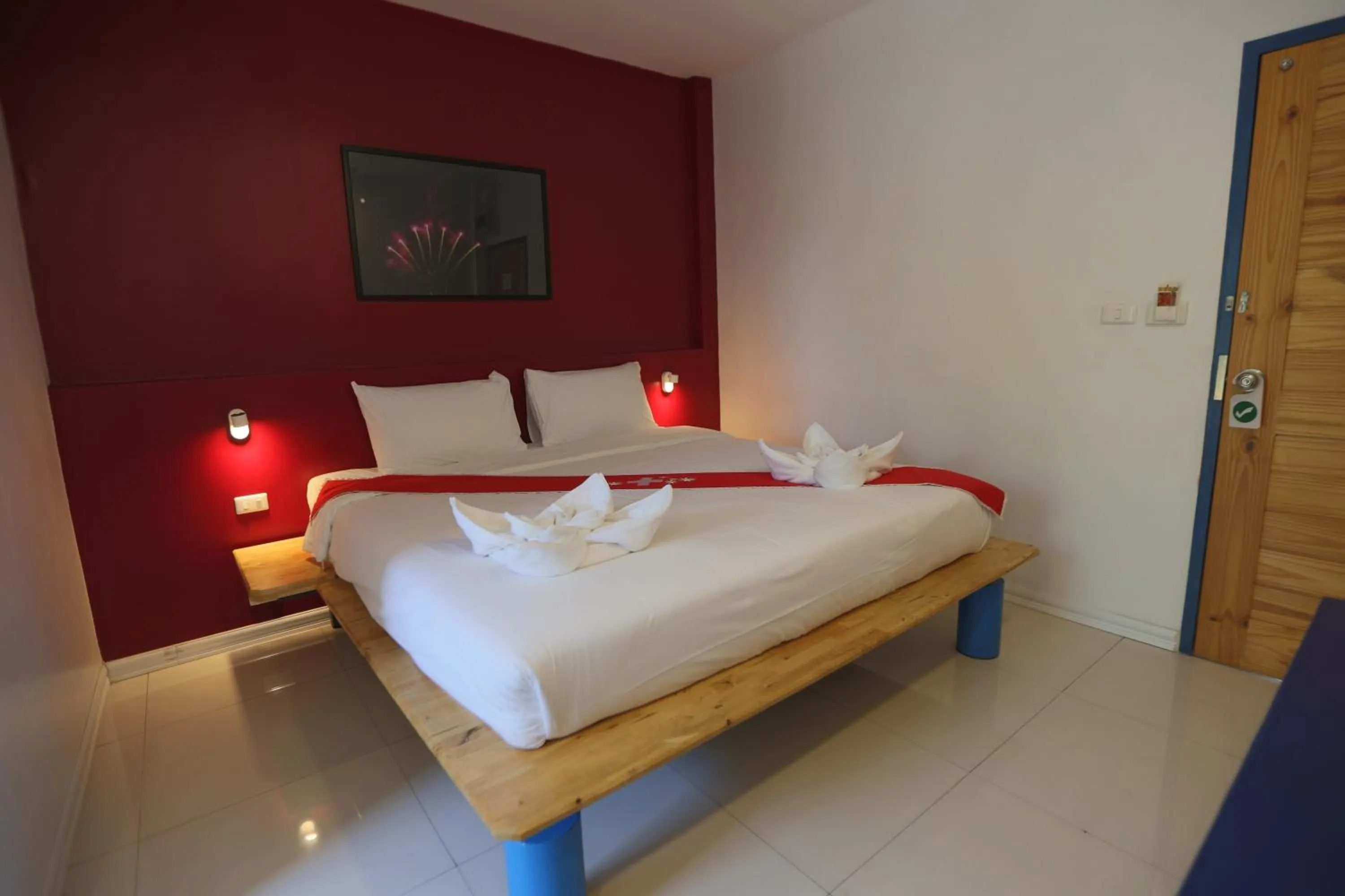 Bedroom, Bed in Hotel Montha